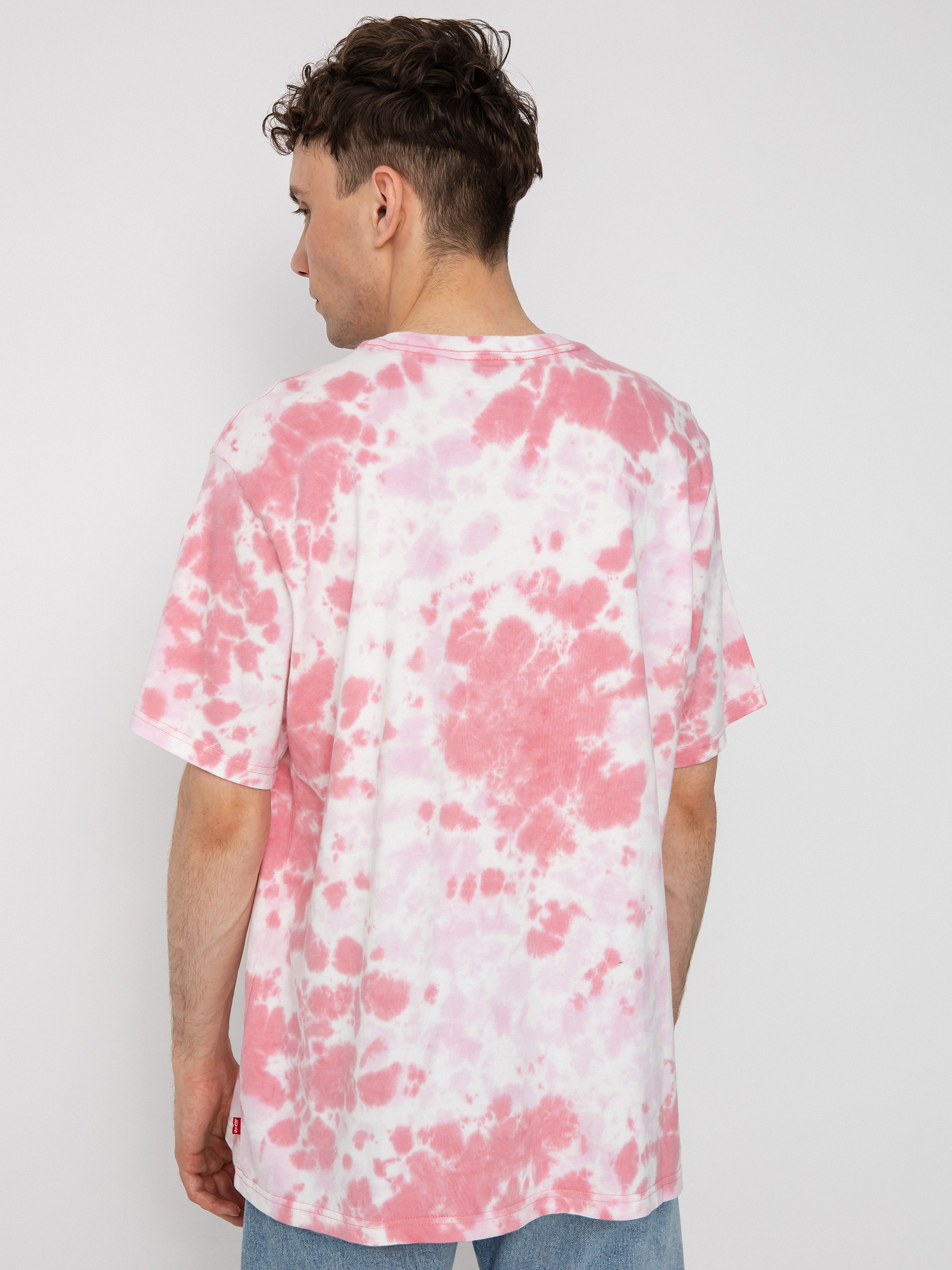 Levi's® Relaxed Fit Poster T-shirt (pink dye)