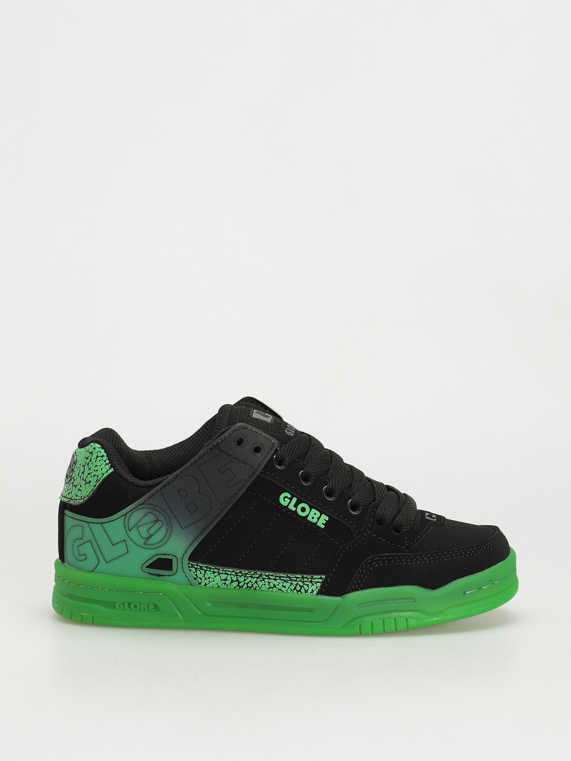 Globe Tilt Kids JR Shoes black (black/green stipple)