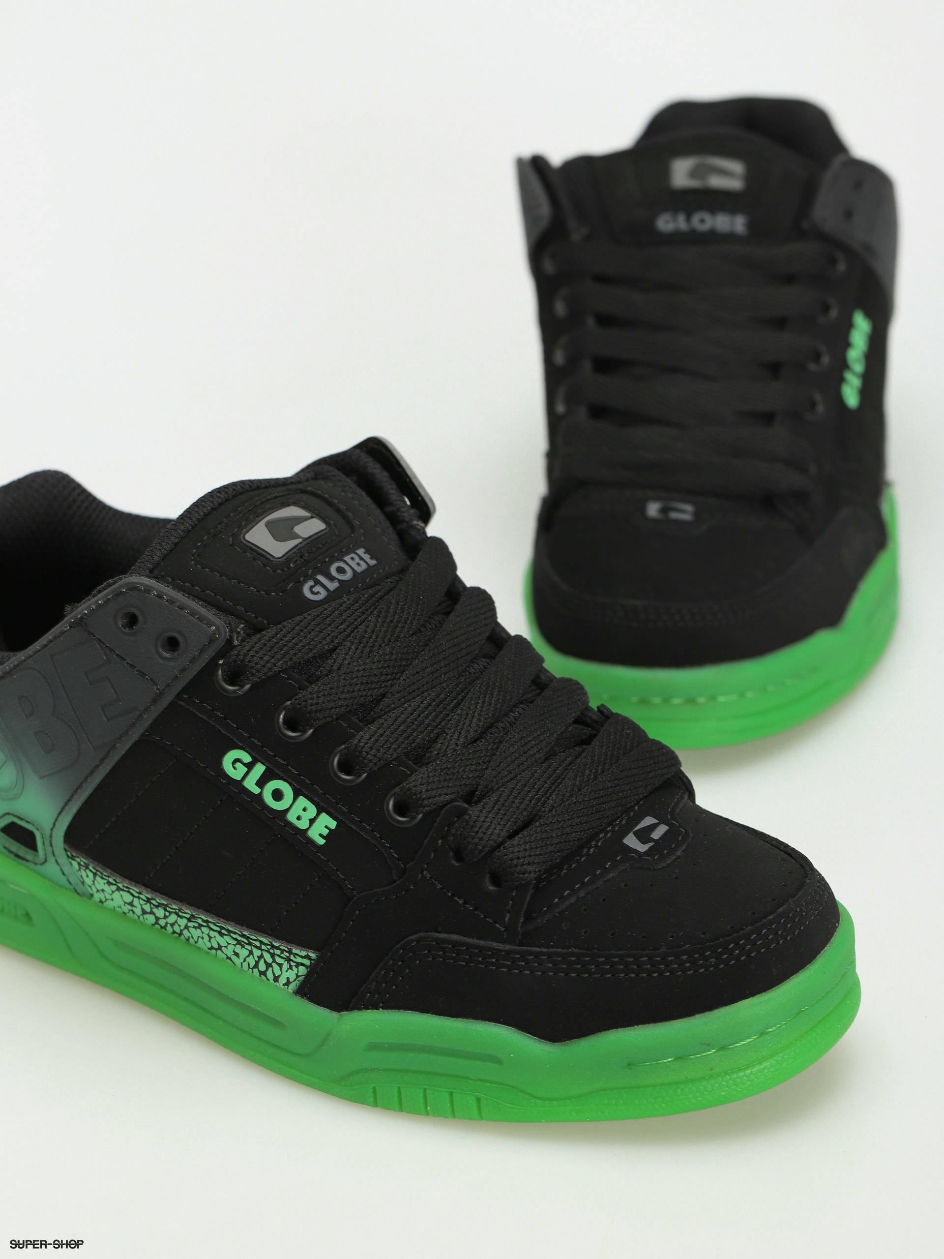 Globe Scarpe Skate Tilt Black/Green Stipple