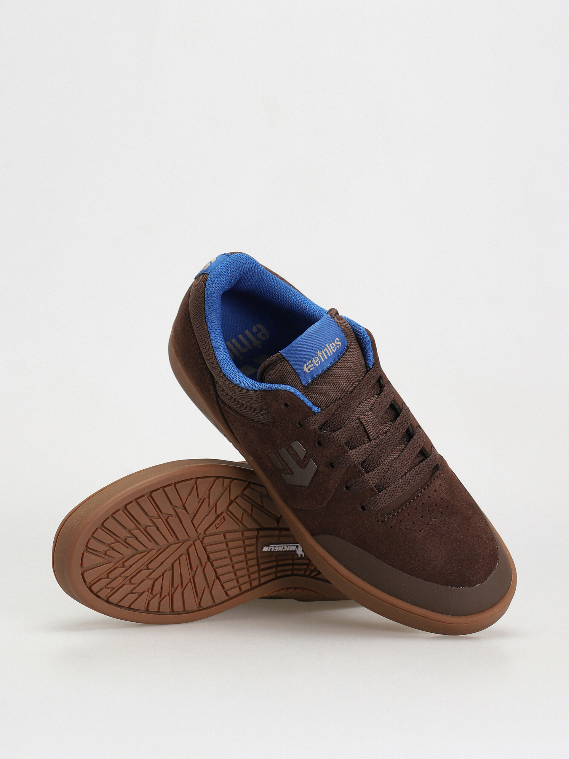 Etnies Marana Shoes (brown/blue/gum)