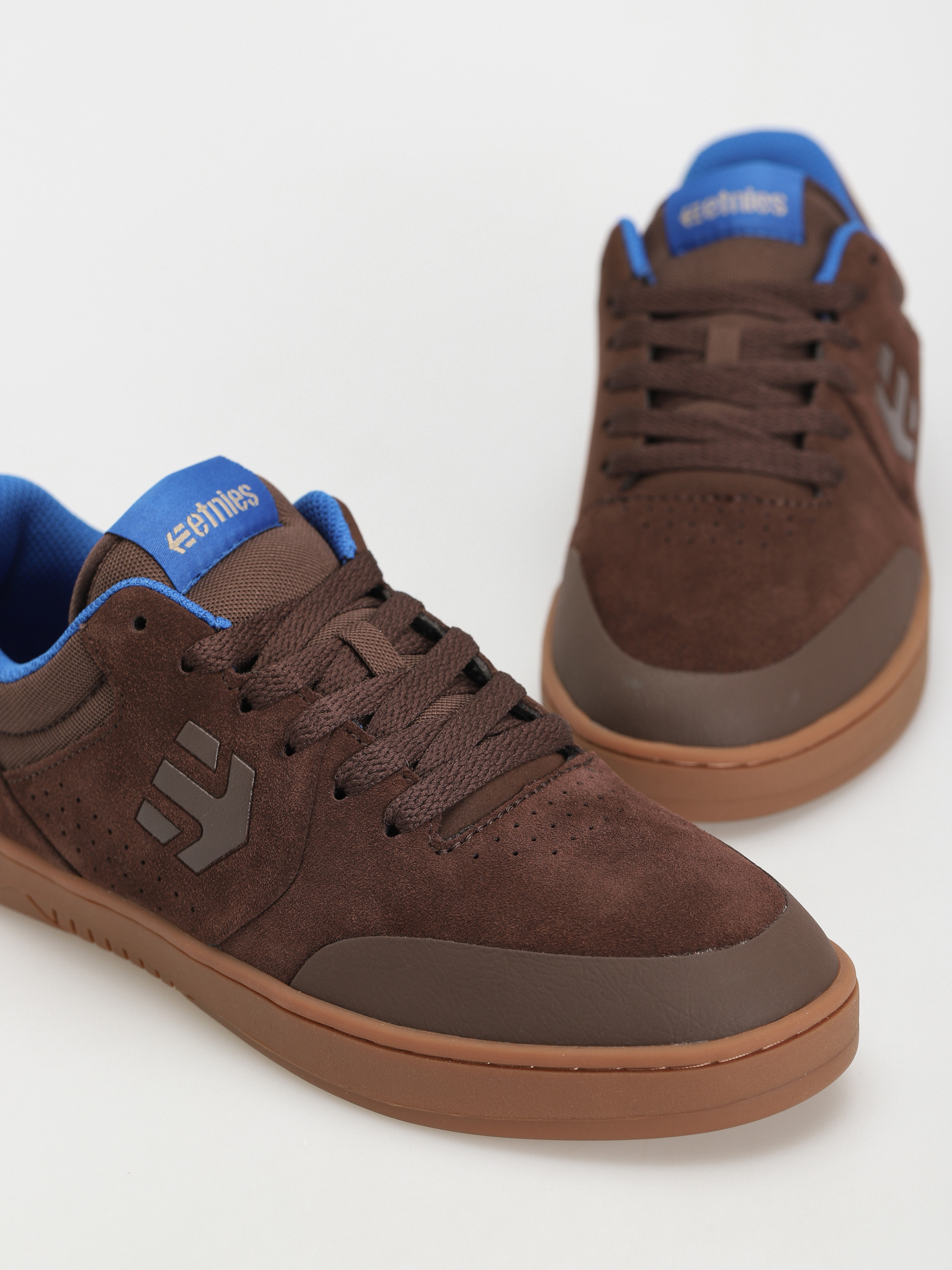 Etnies Marana Shoes (brown/blue/gum)