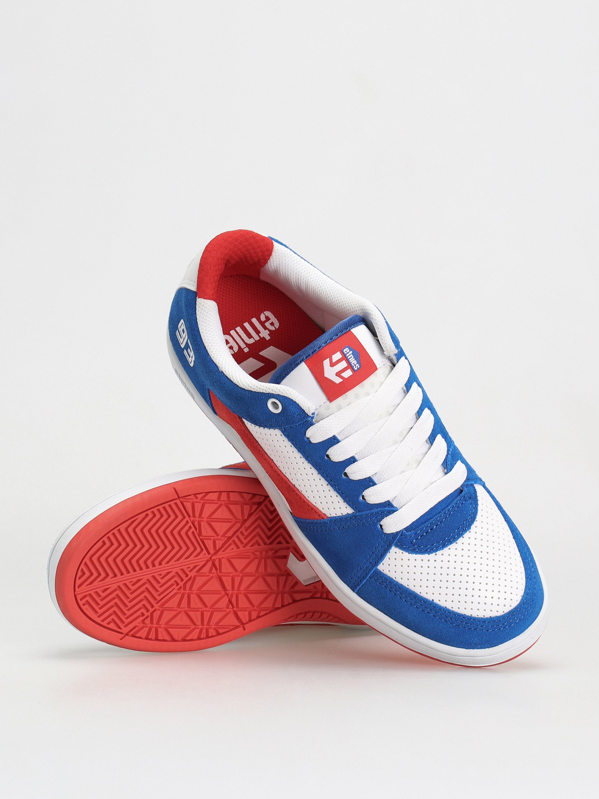 Etnies Mc Rap Lo Shoes (blue/red/white)