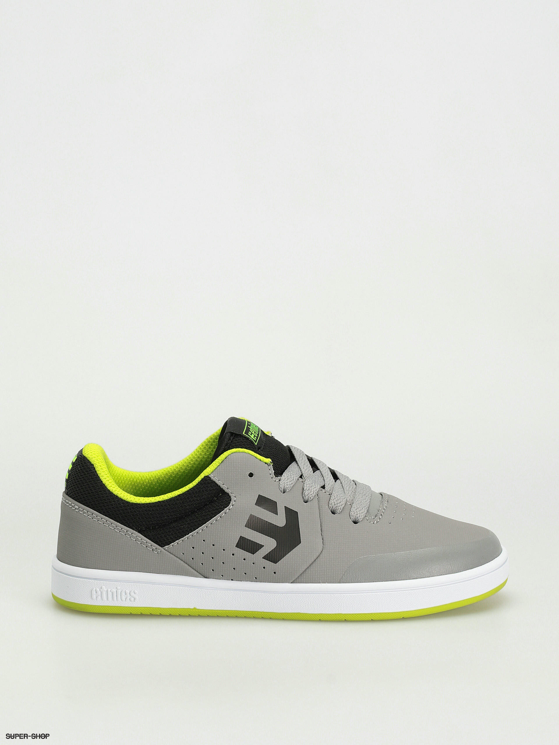 Etnies Kids Marana JR Shoes (grey/lime/white)