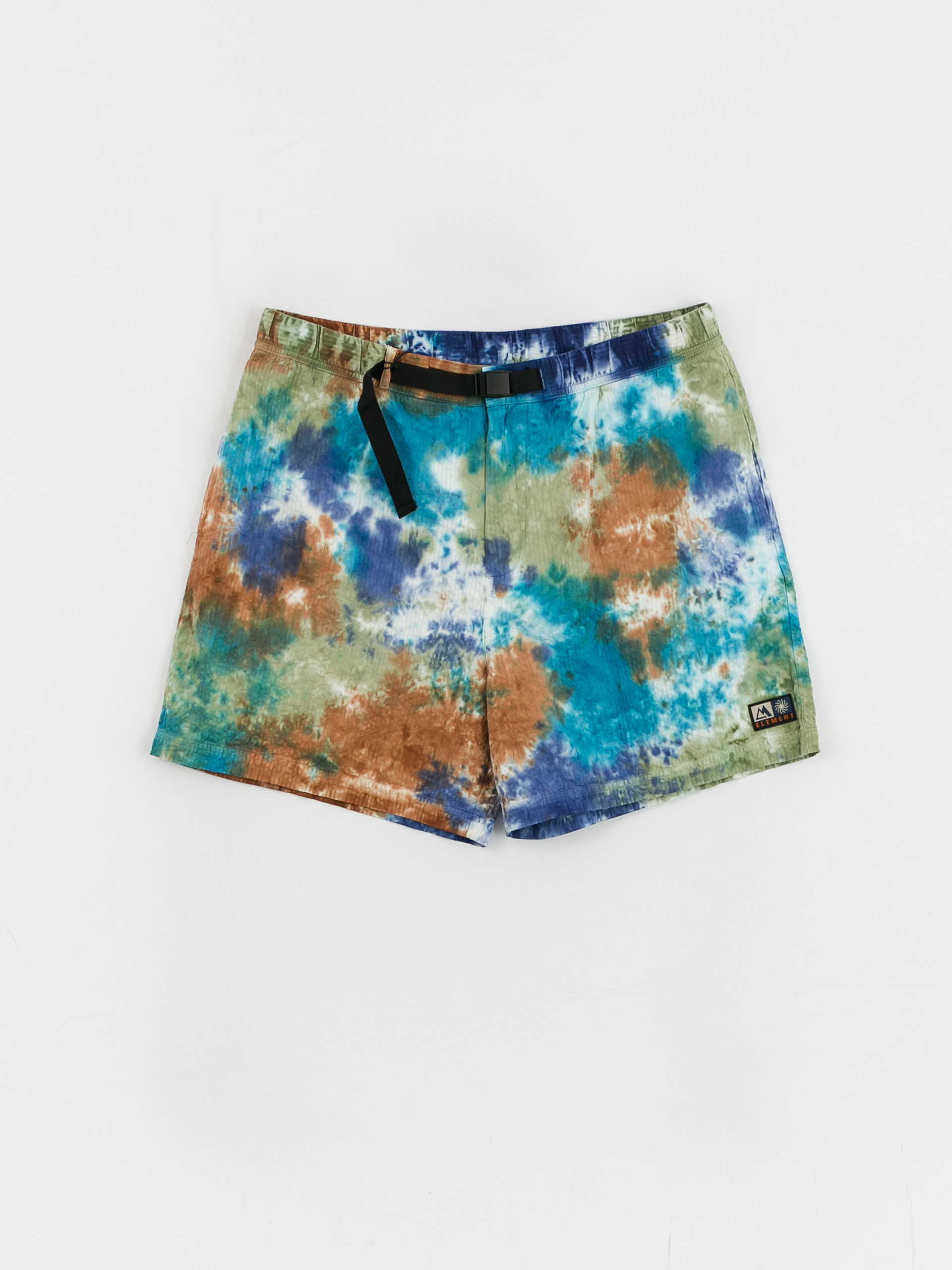 Element Wander Tie Dye Shorts (dark magma)