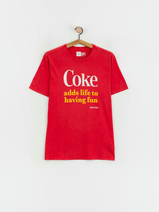 Brixton Coca-Cola Having Fun T-shirt (cokered)