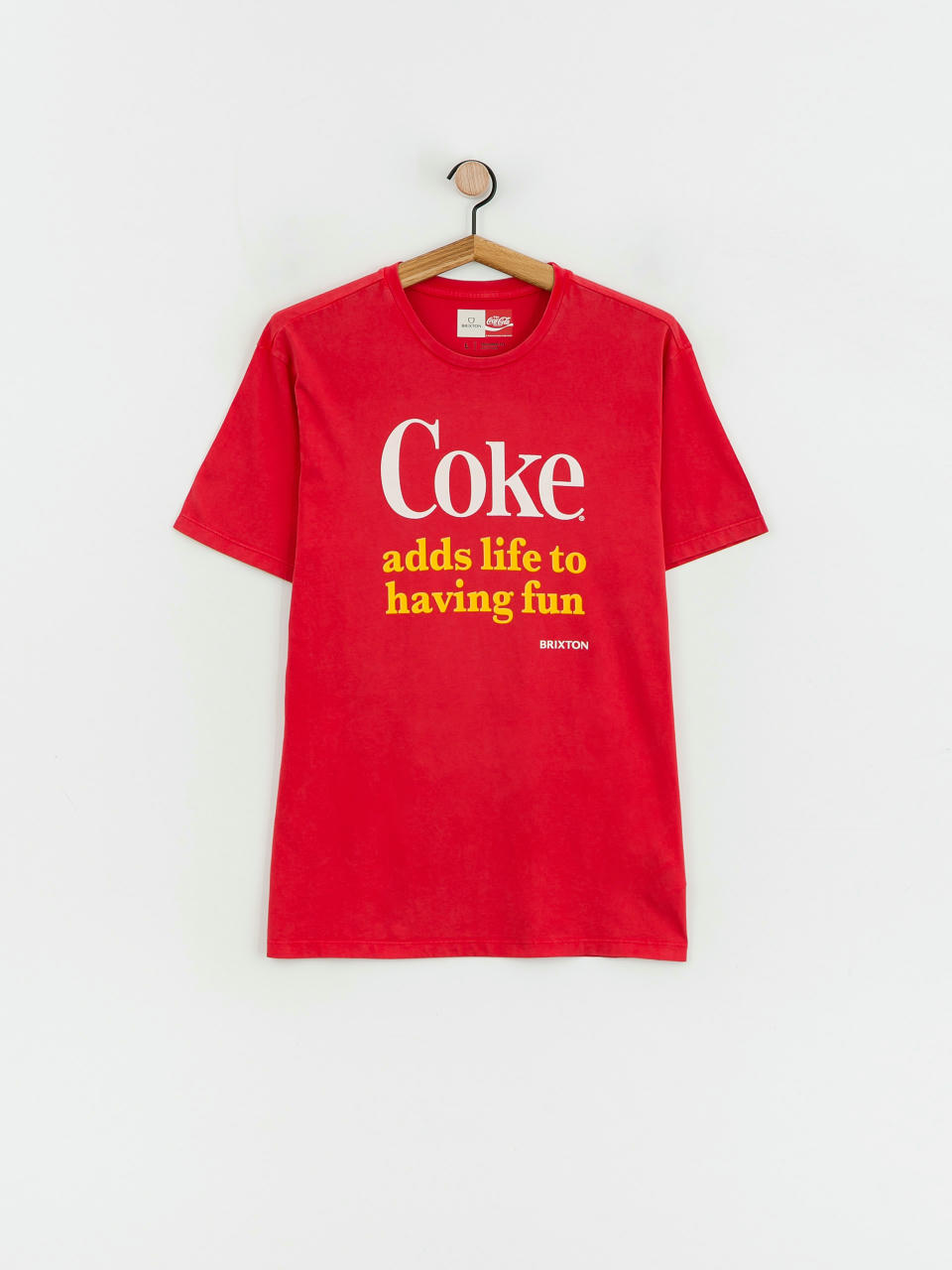 Brixton Coca-Cola Having Fun T-shirt (cokered)