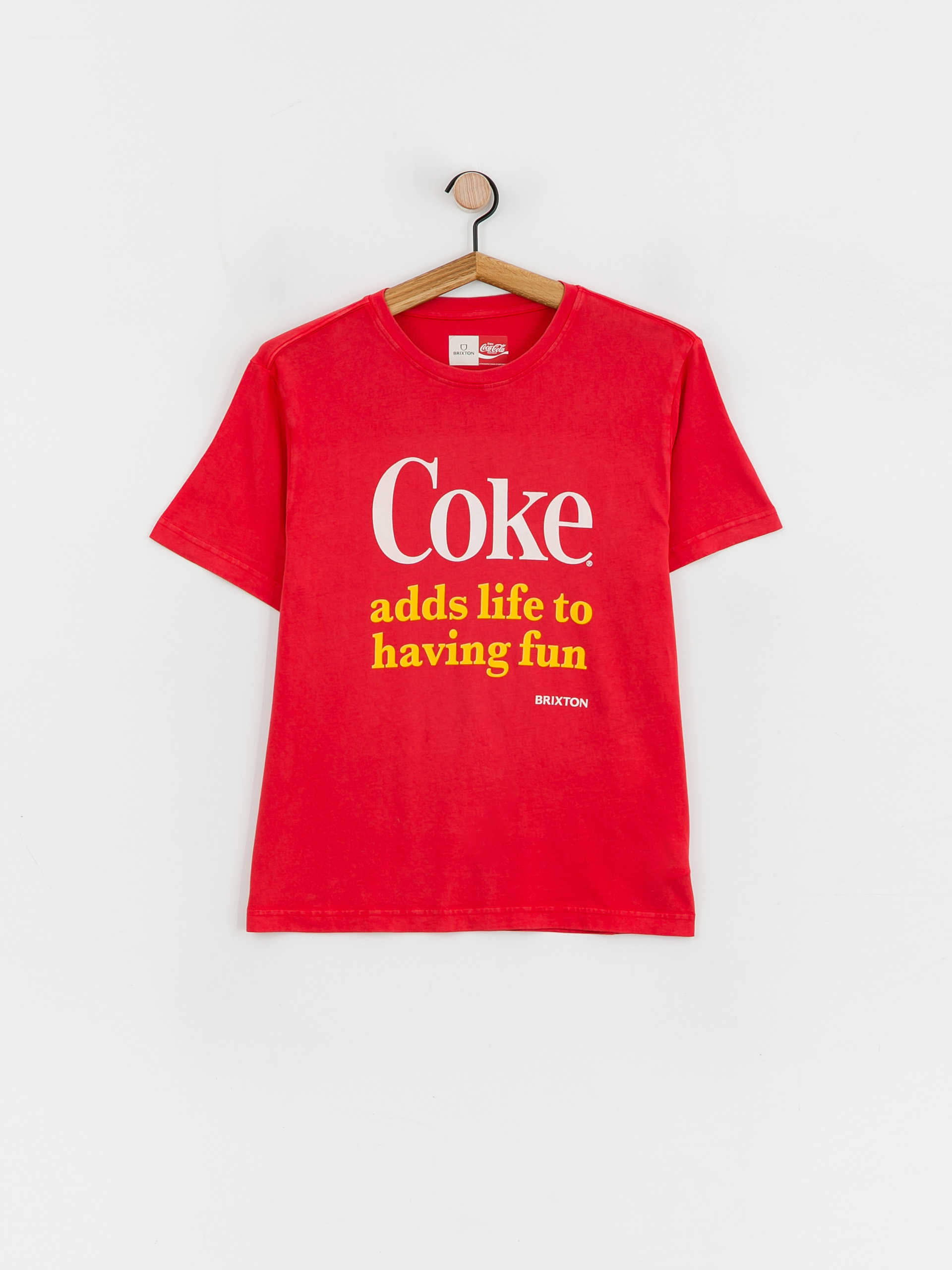 Brixton Coca-Cola Having Fun Vintage T-shirt Wmn (cokered)