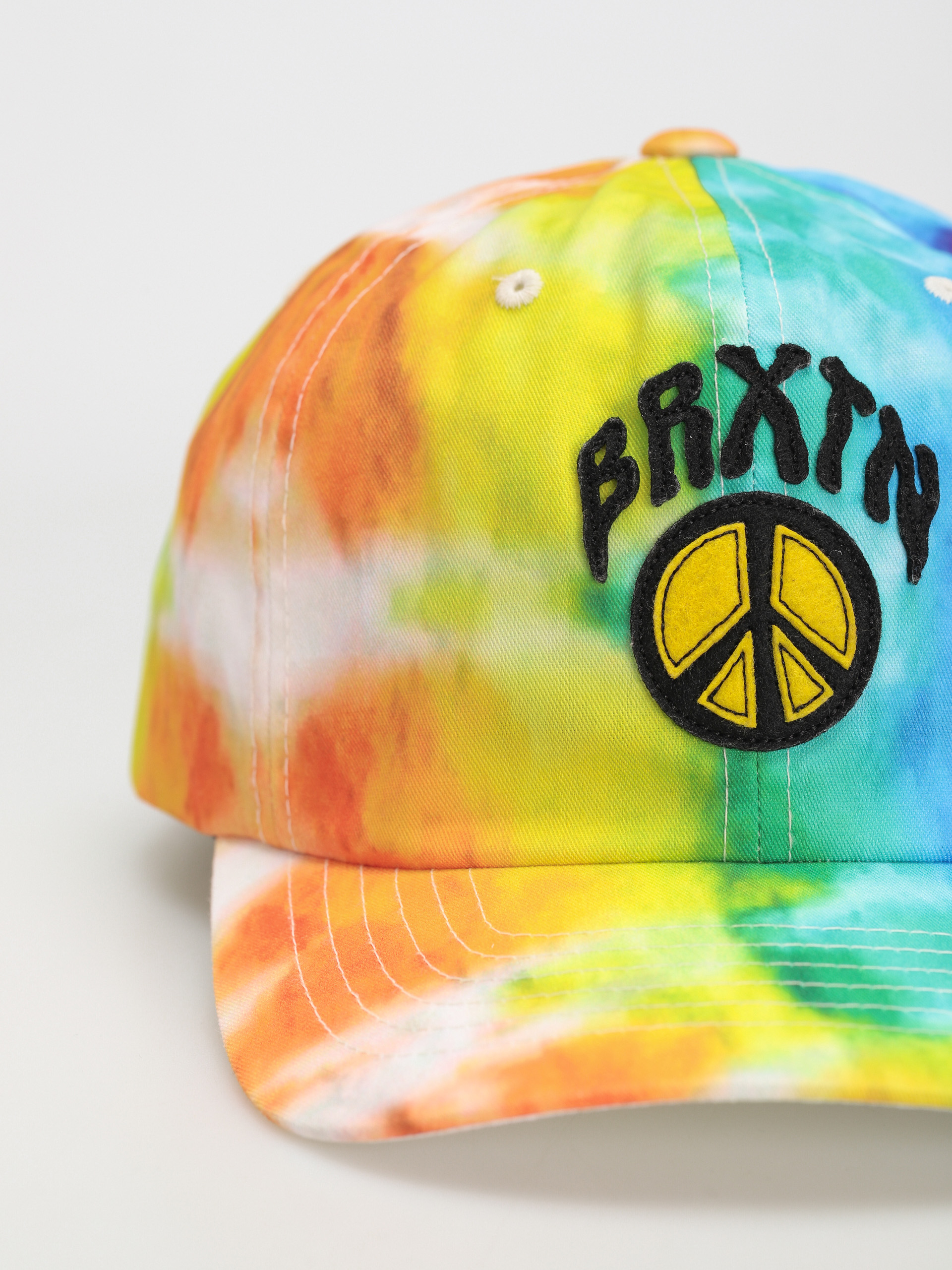 Brixton Peace Out Mp Snapback Cap (acid tie dye)