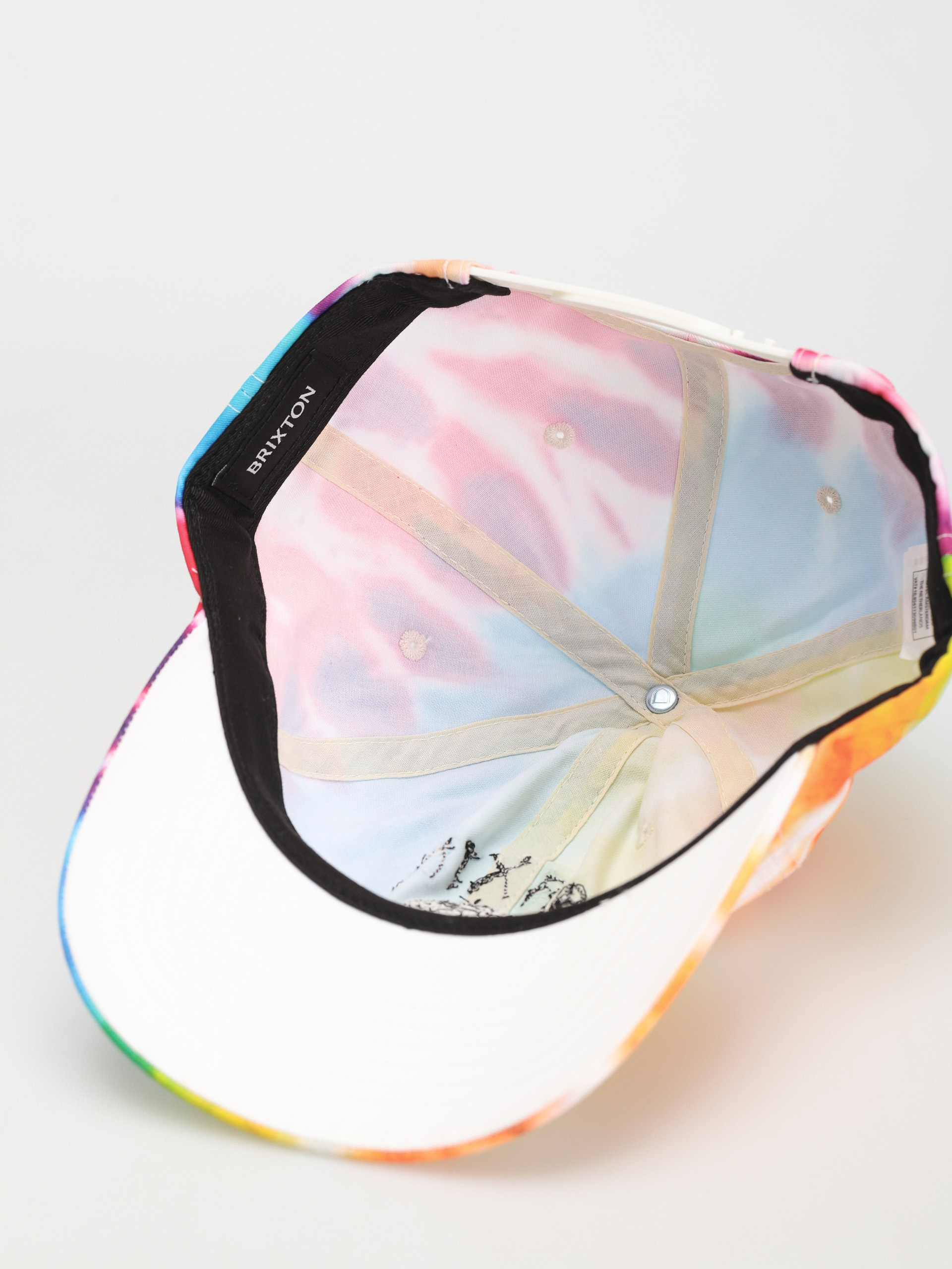 Brixton Peace Out Mp Snapback Cap (acid tie dye)