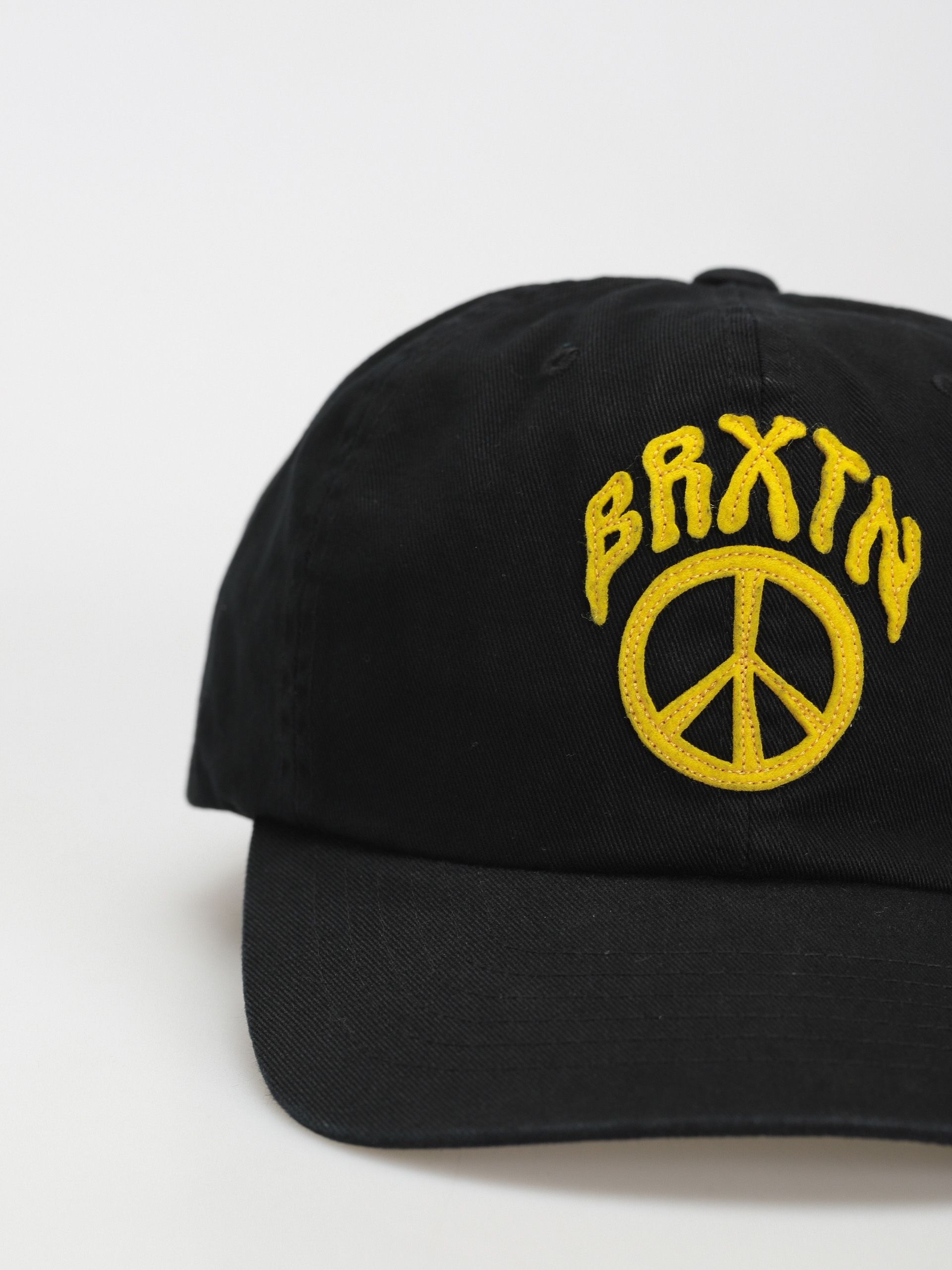Brixton Peace Out Mp Snapback Cap (black)