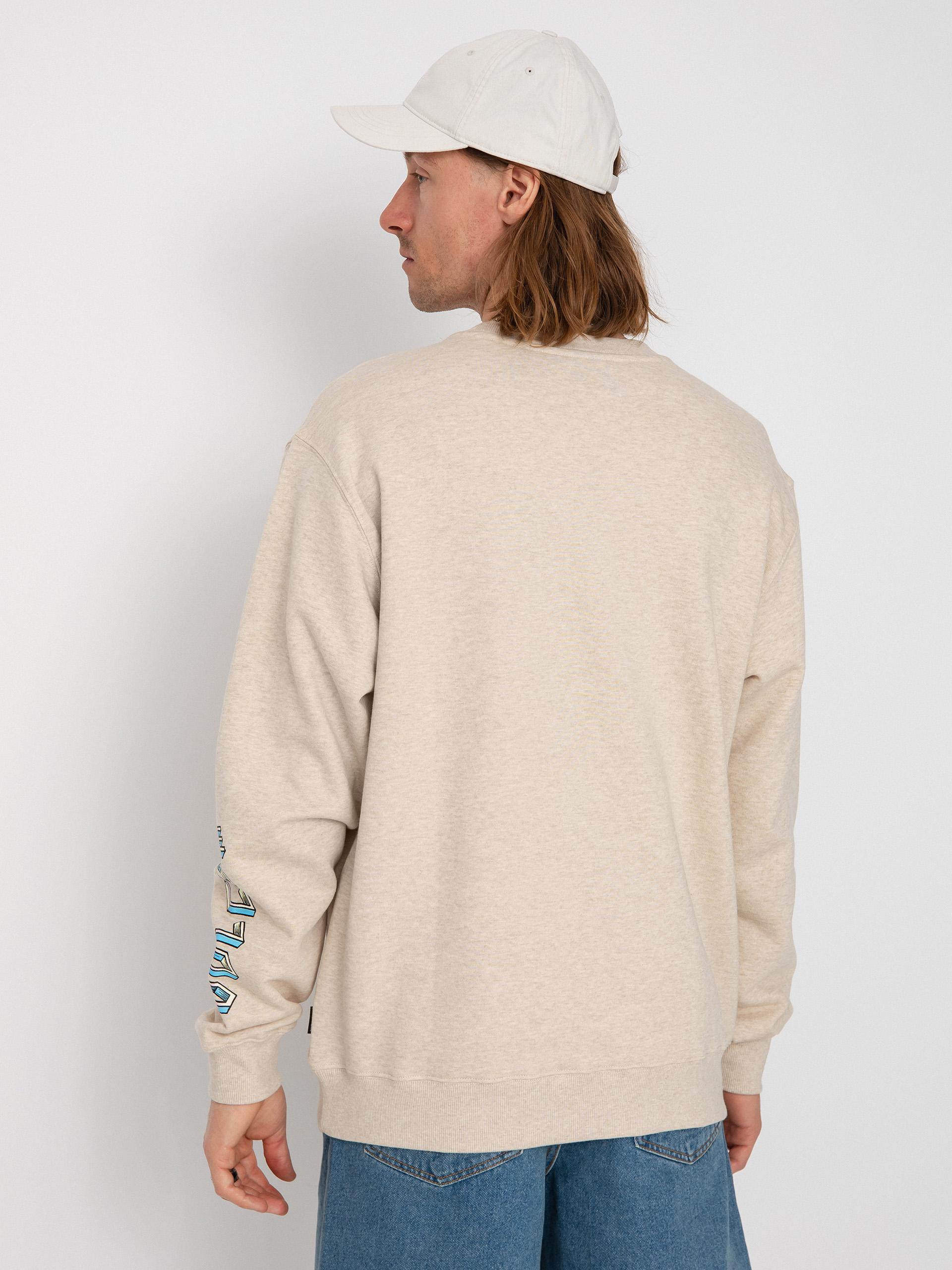 Volcom Fa Ed Merlin Murray Sweatshirt (whitecap grey)