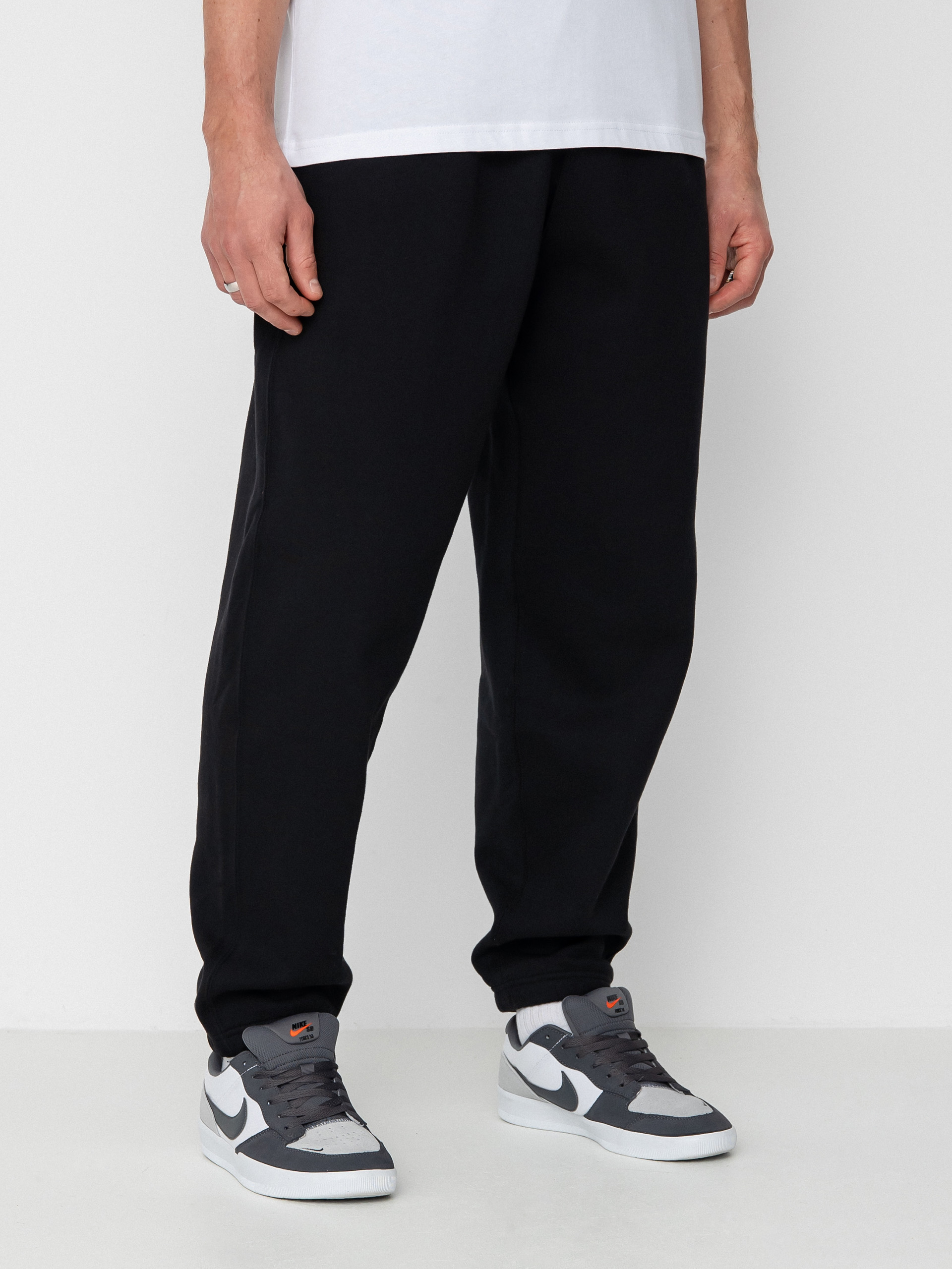 Nike SB Solo Swoosh Pants (black/white)