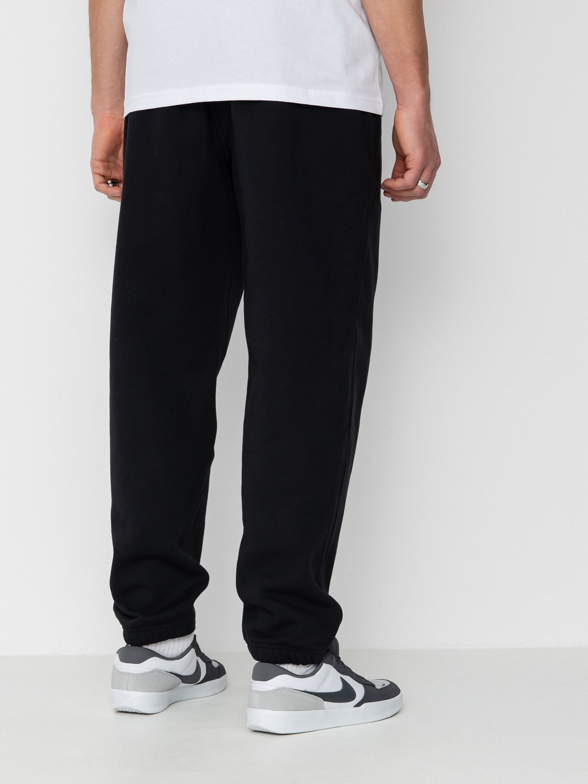 Nike SB Solo Swoosh Pants black (black/white)