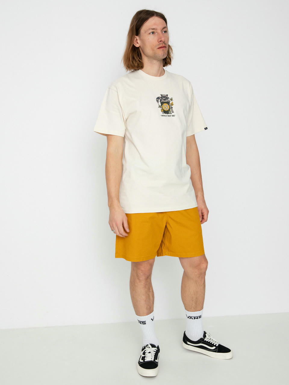 Vans Thriving Raccoon T-shirt (antique white)