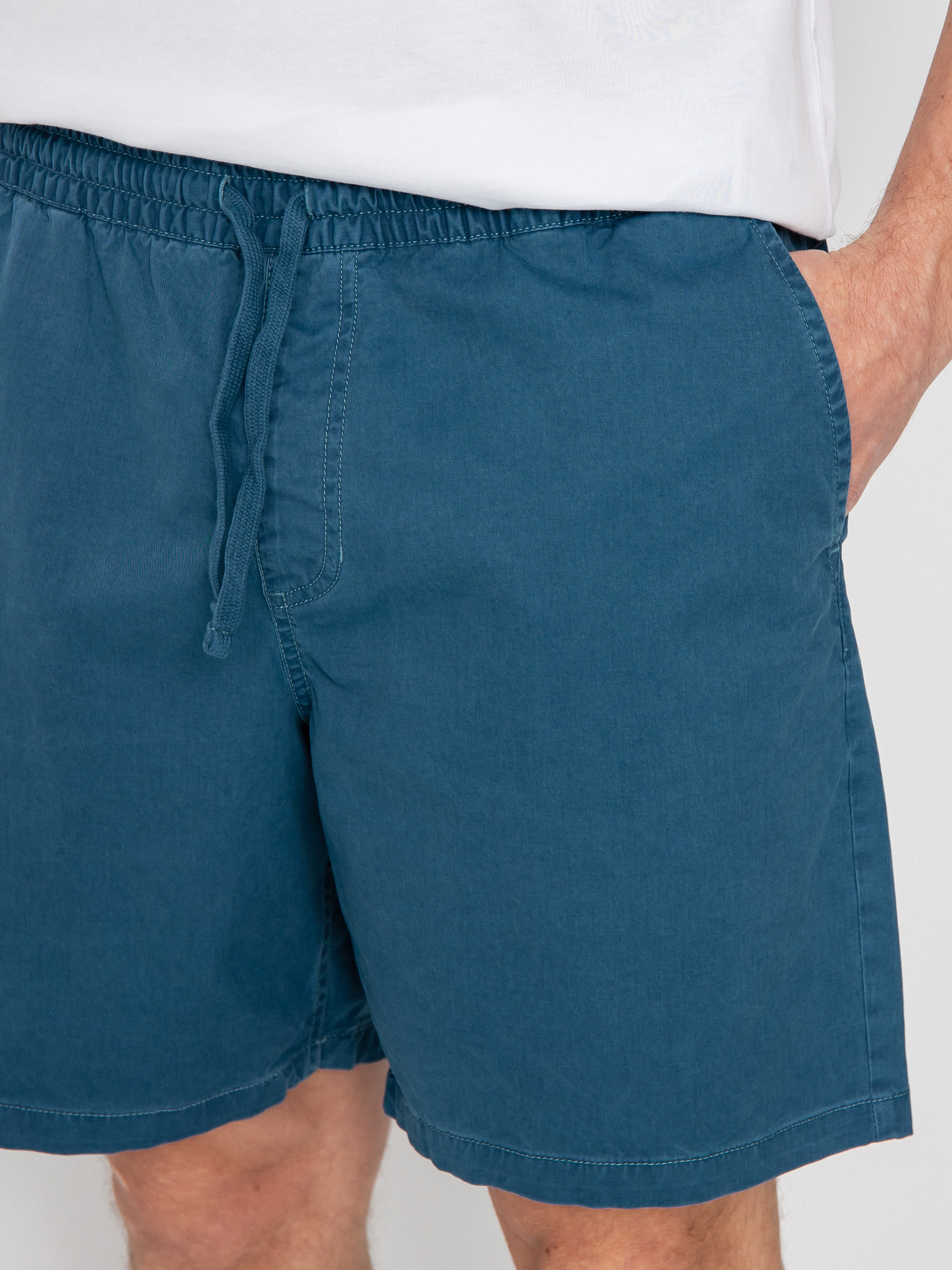 Vans Range Salt Wash Relaxed Elastic Shorts (vans teal)