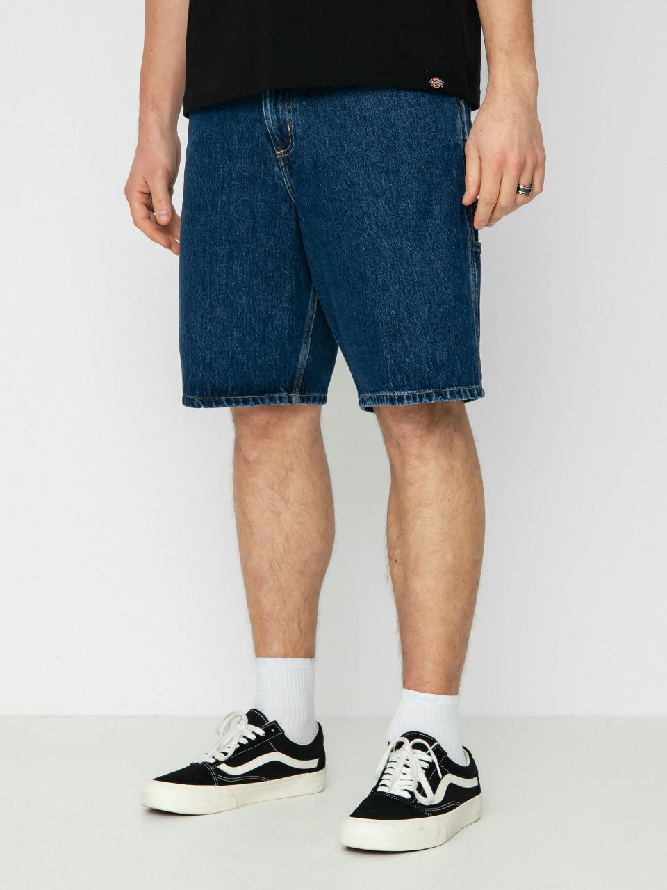 Carhartt WIP Single Knee Shorts (blue)