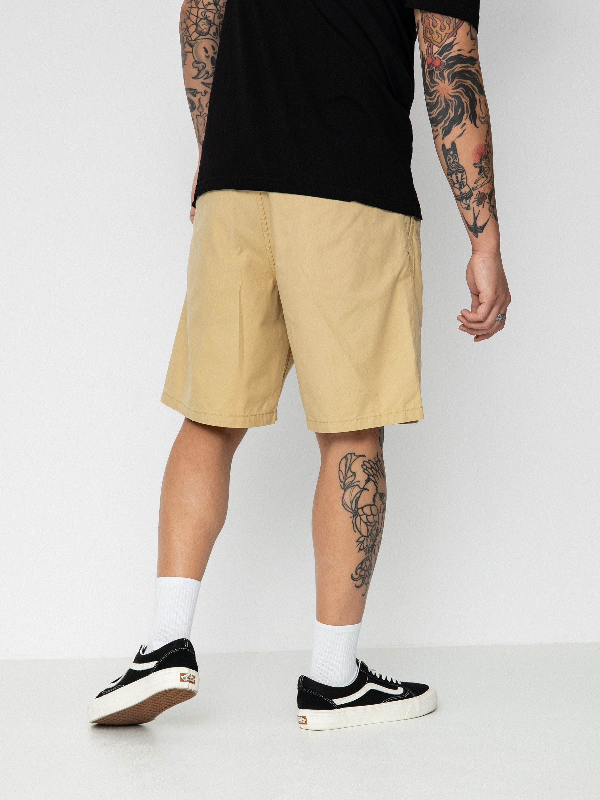 Vans Authentic Chino Pleated Louniwe Shorts (taos taupe)
