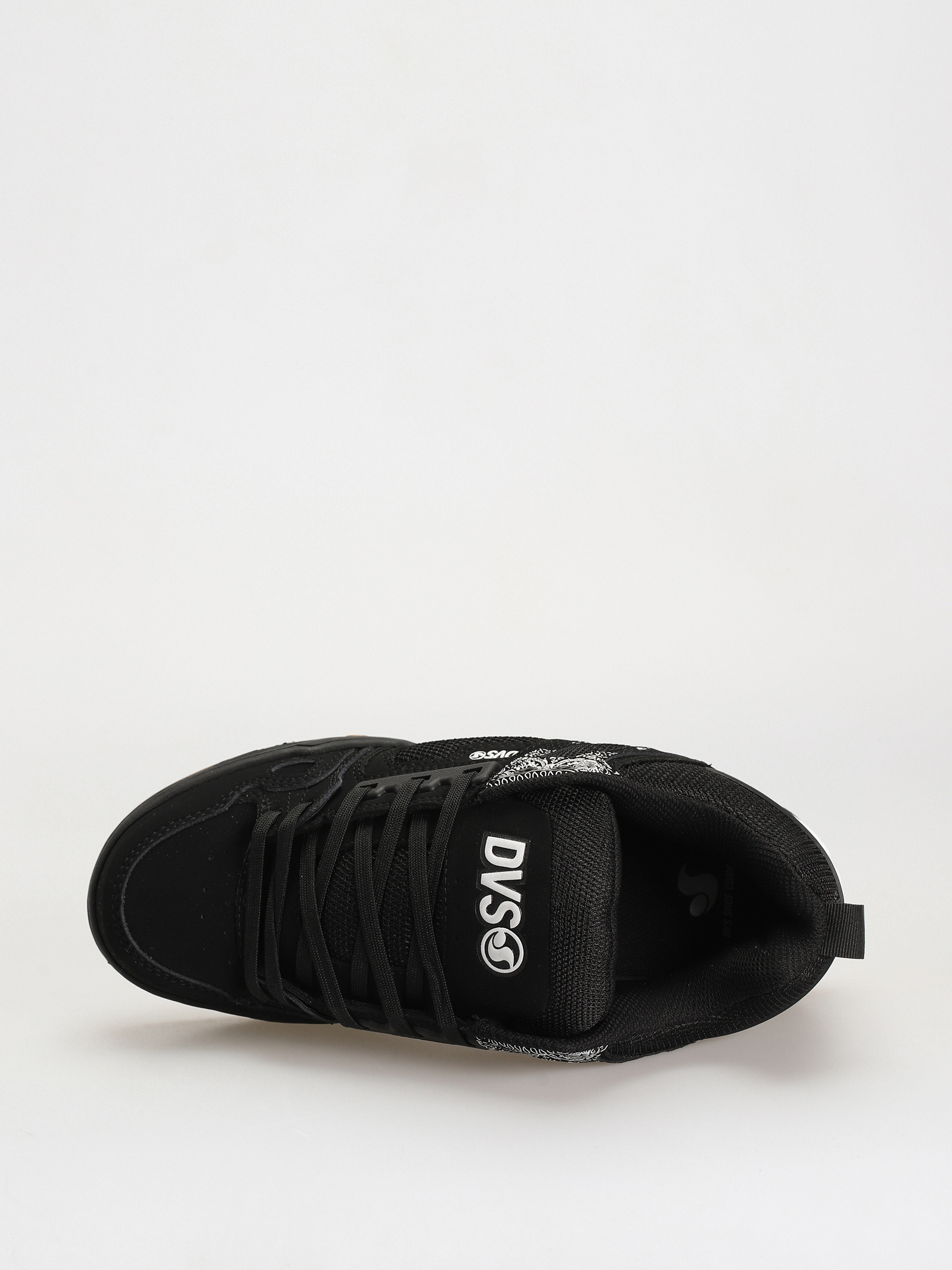 DVS Comanche Shoes (black white print nubuck)