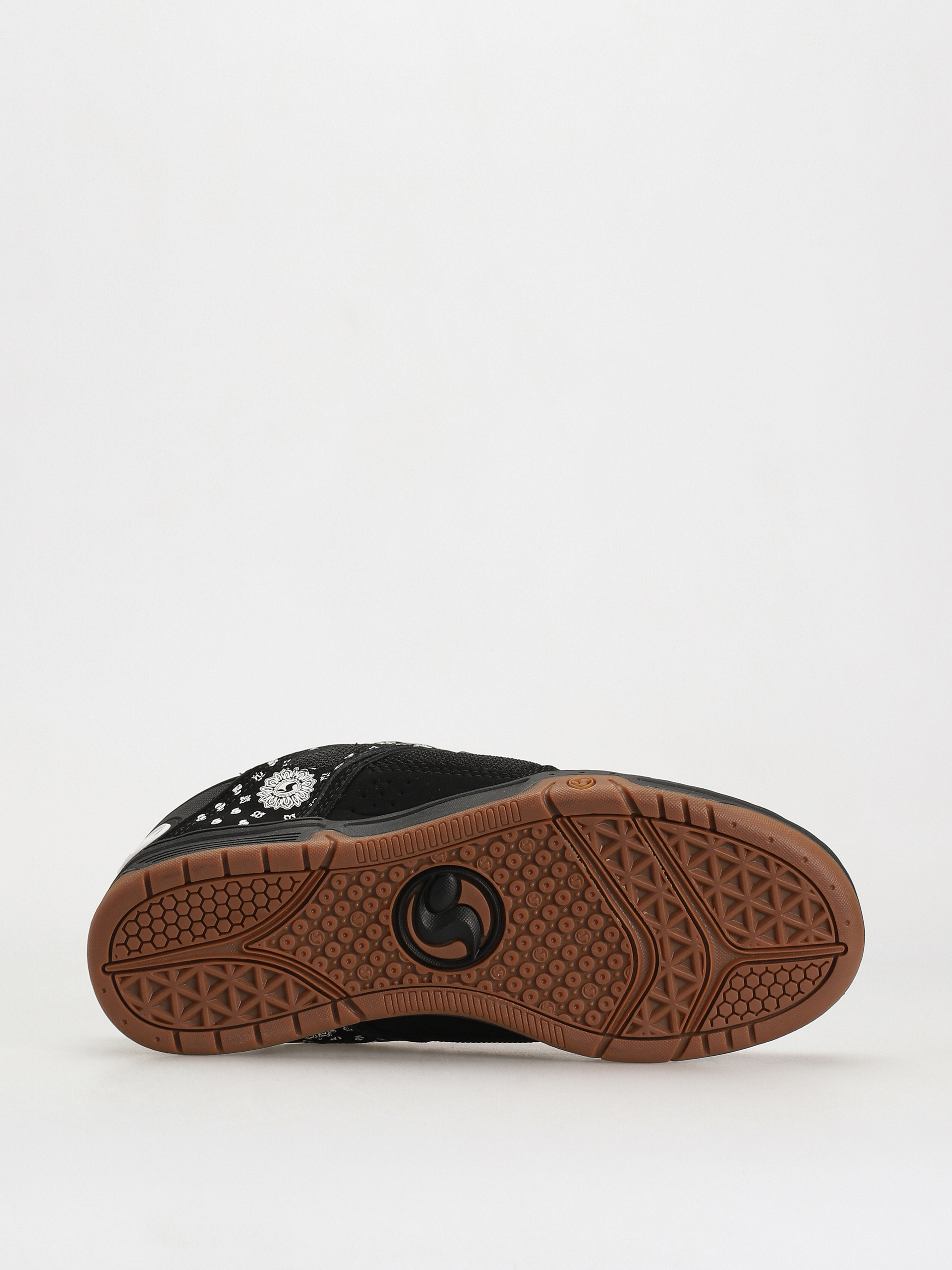 DVS Comanche Shoes (black white print nubuck)