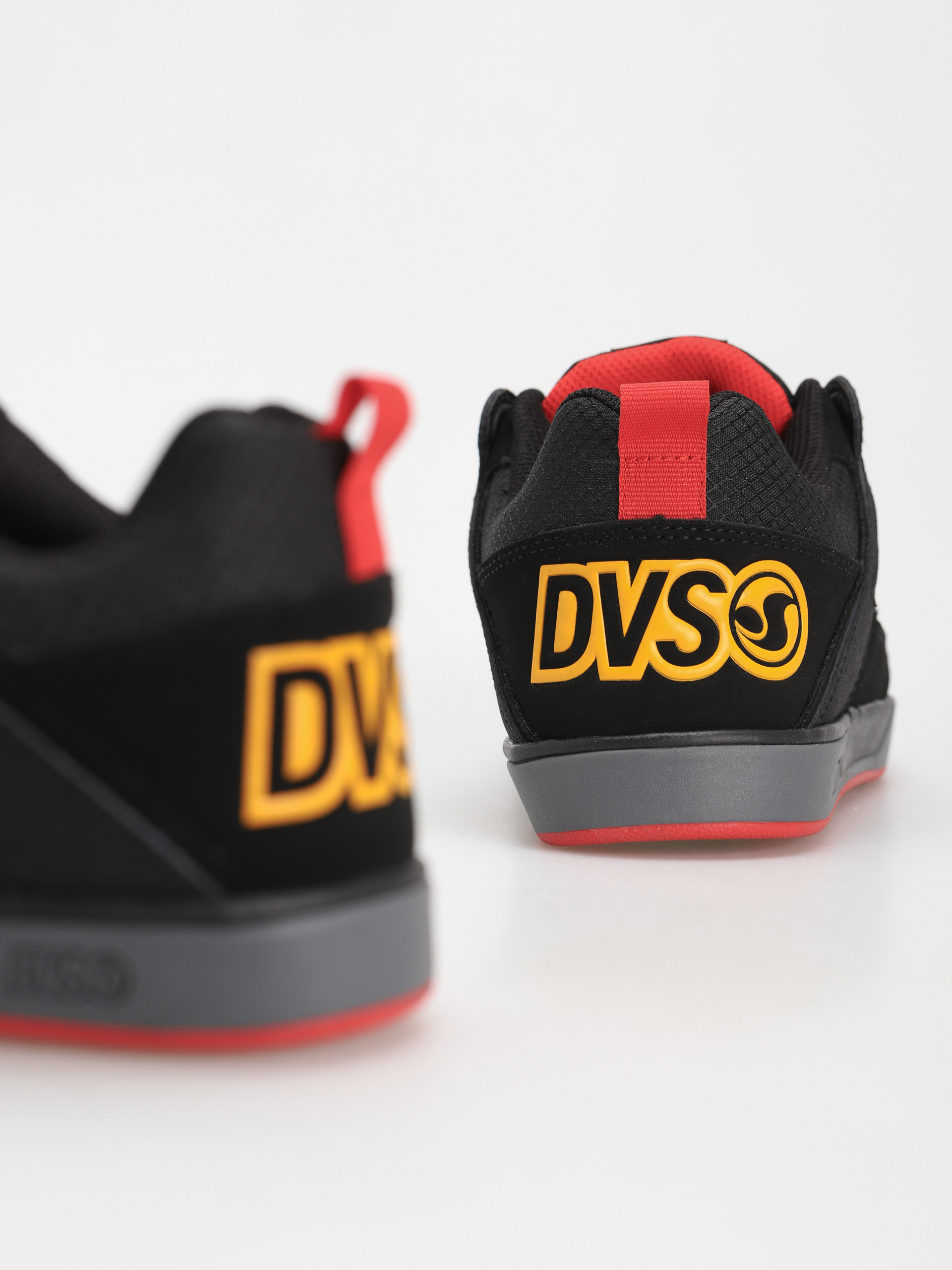 DVS Comanche 2.0+ Shoes (black yellow red nubuck)