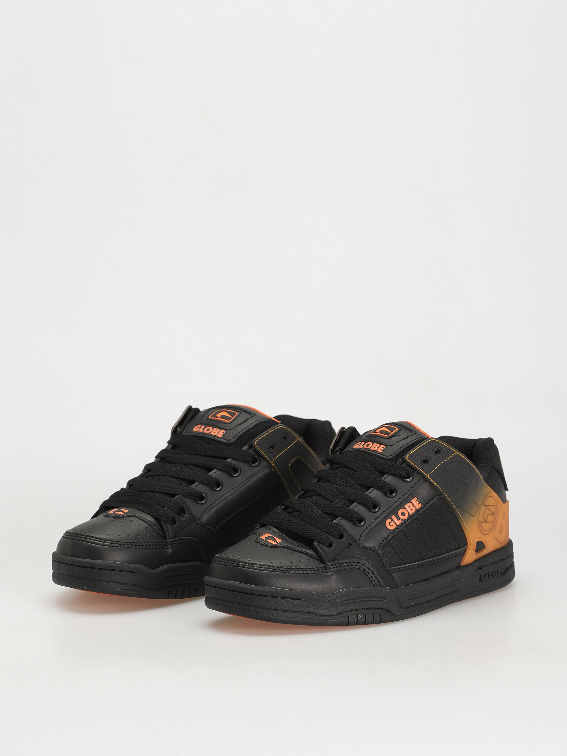Globe Tilt Shoes (black/orange fade)