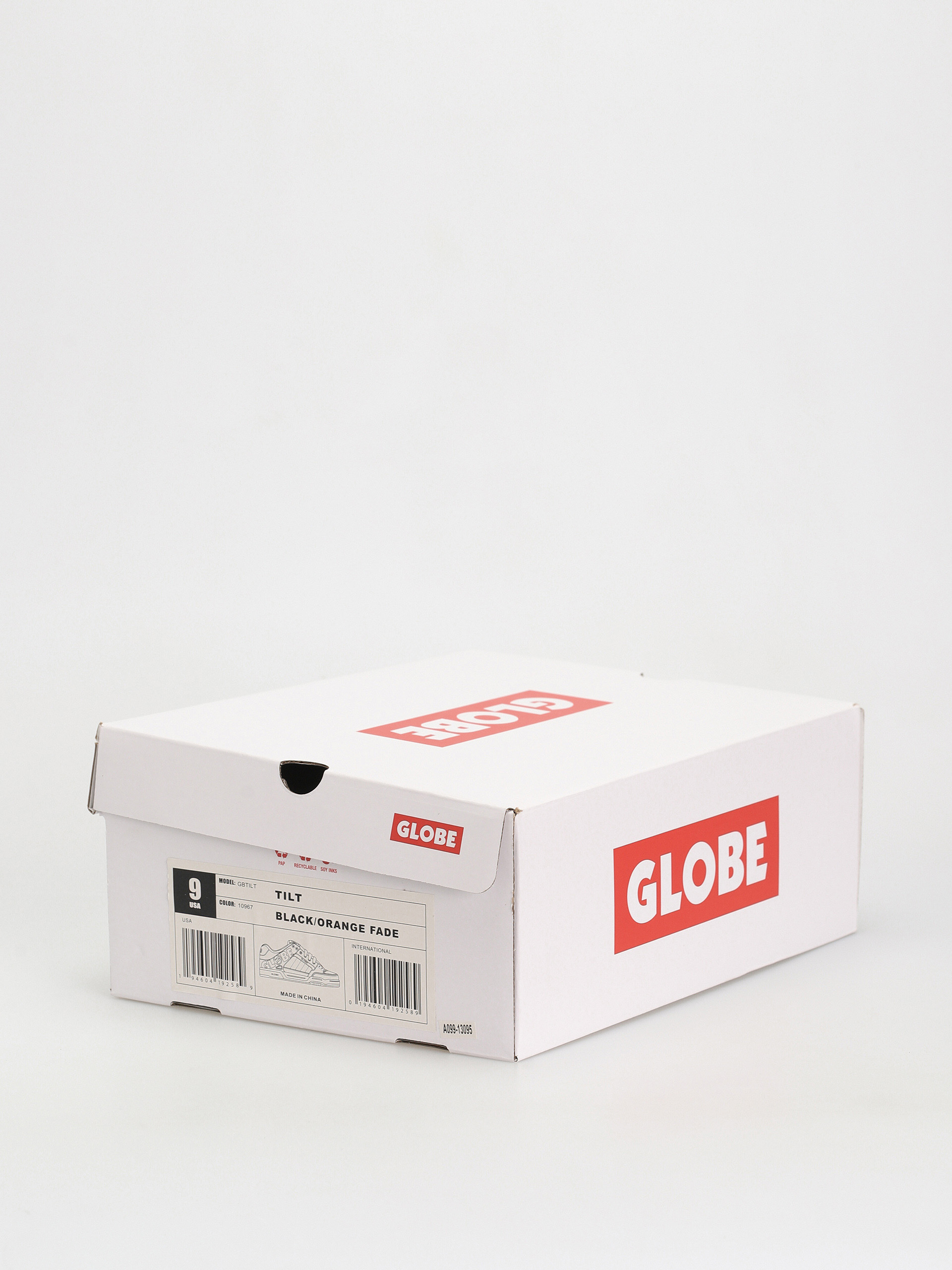 Globe Tilt Shoes (black/orange fade)