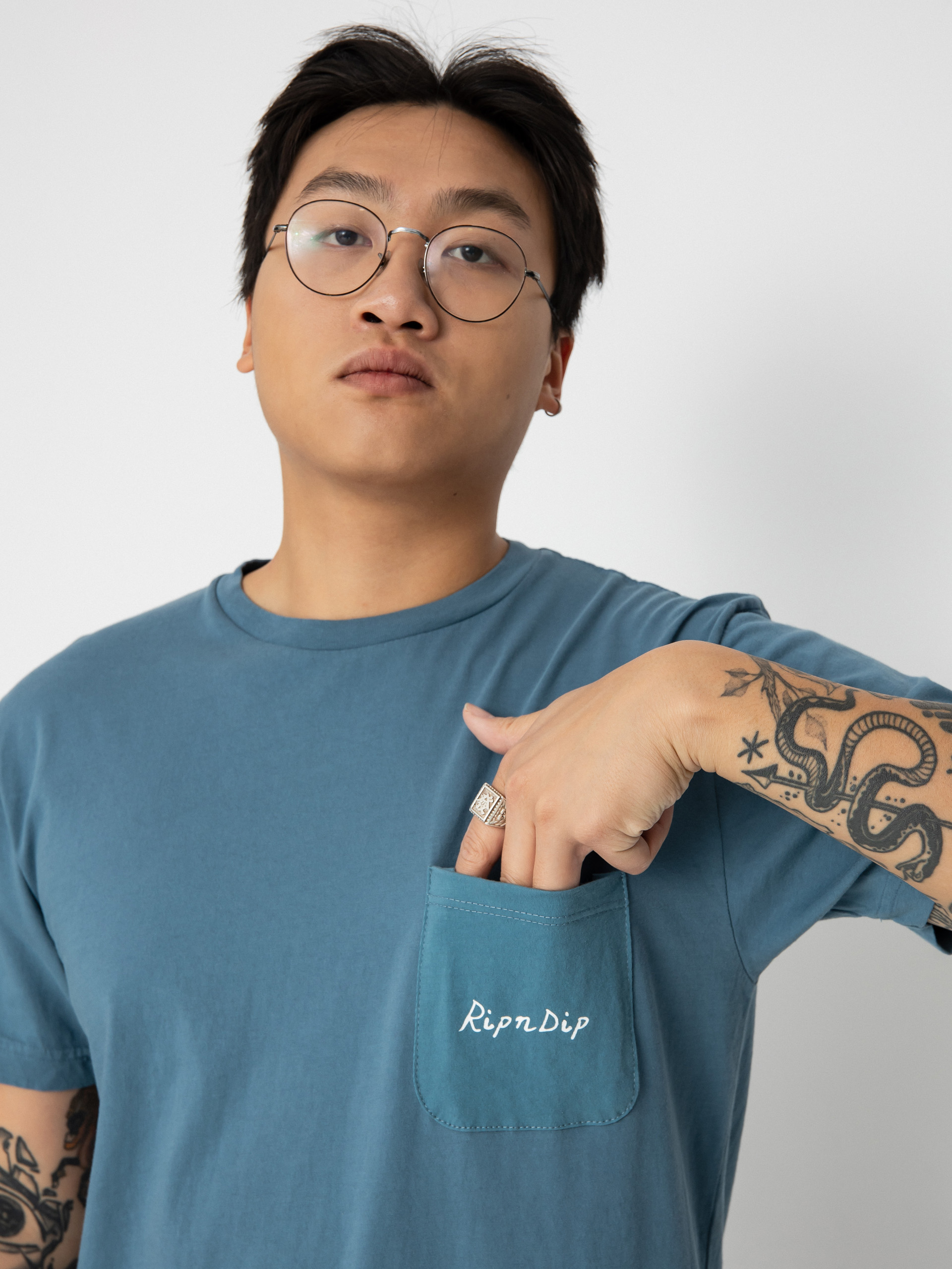 RipNDip Nerma Lisa T-shirt (slate)
