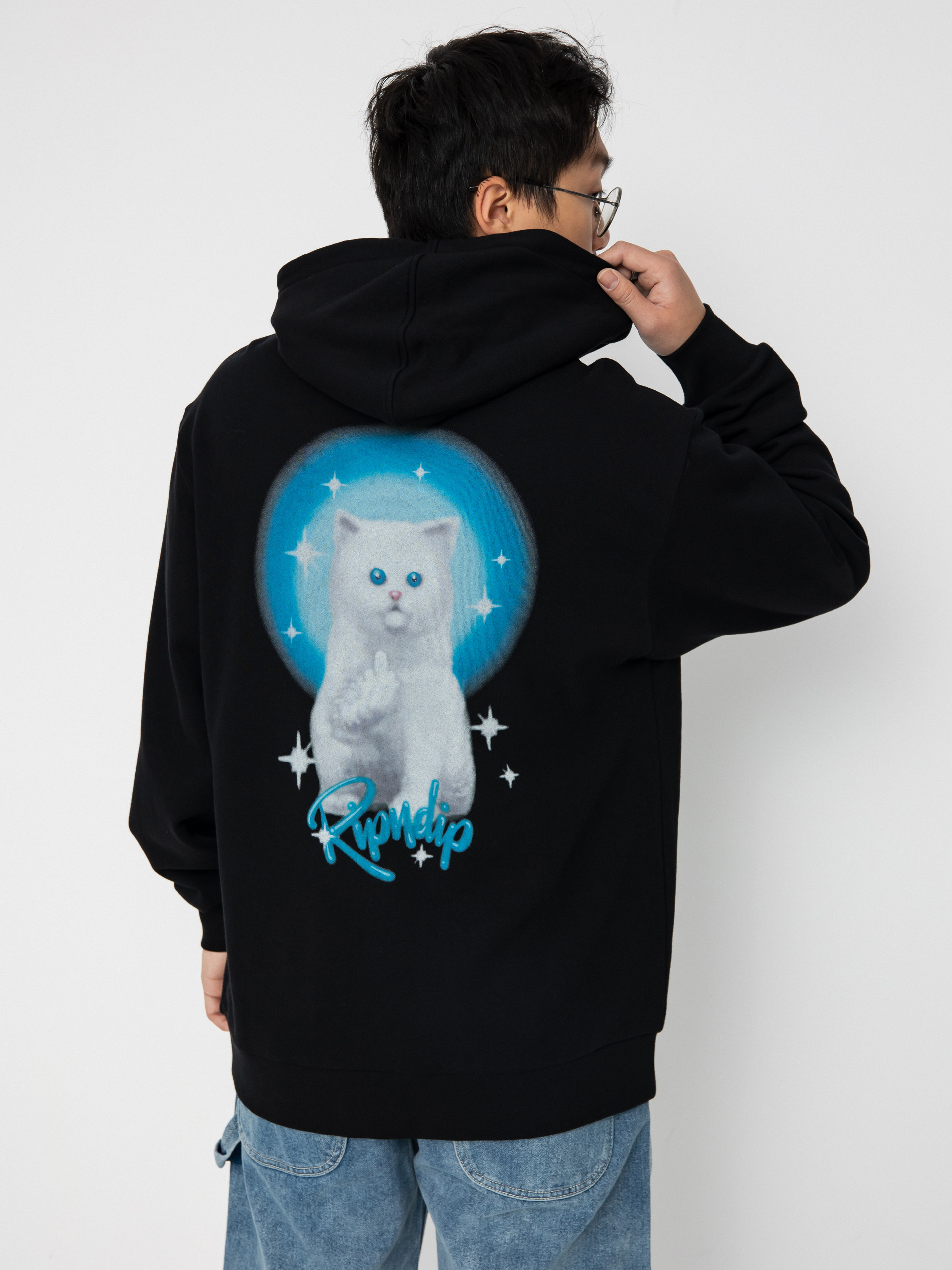 Ripndip deals hoodie cat