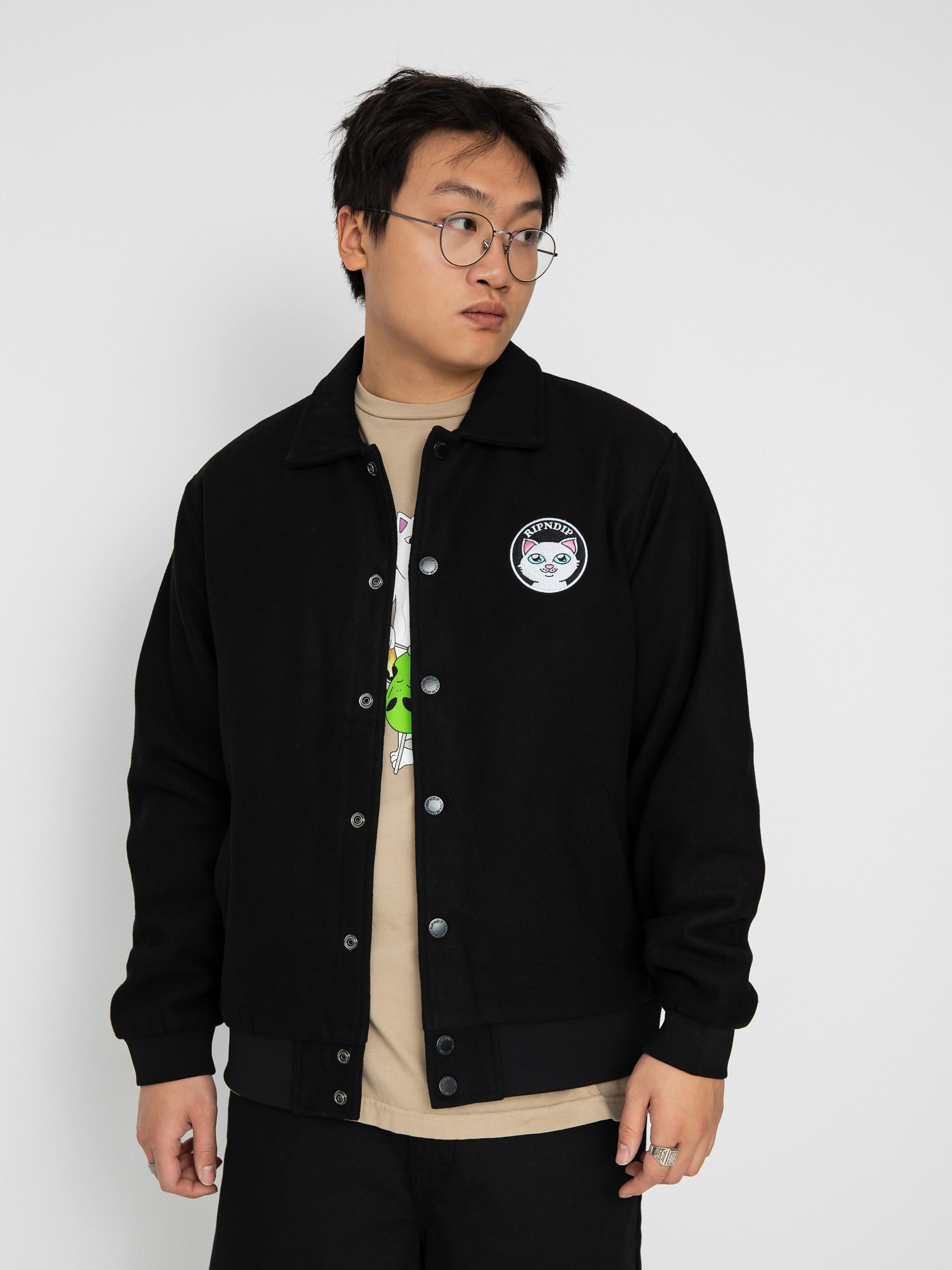 RipNDip Stop Being A Pussy Jacket - black (black)