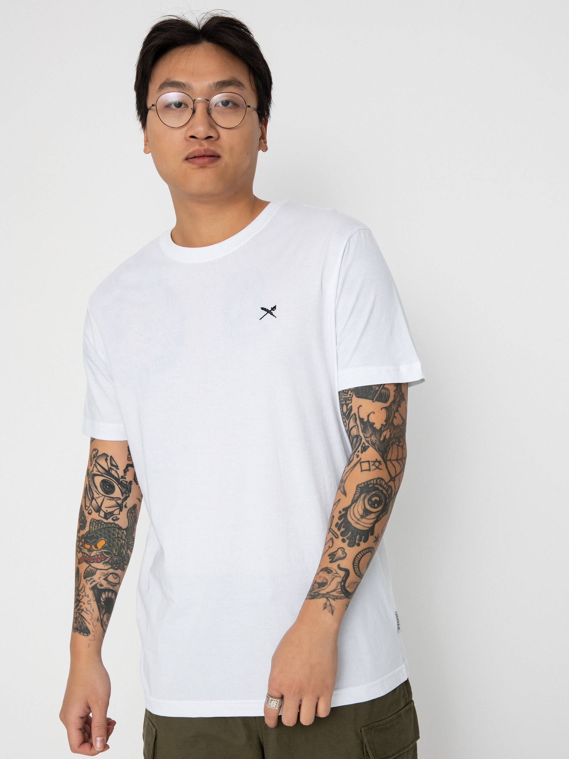 Iriedaily Mini Flag Emb 2 T-shirt (white)