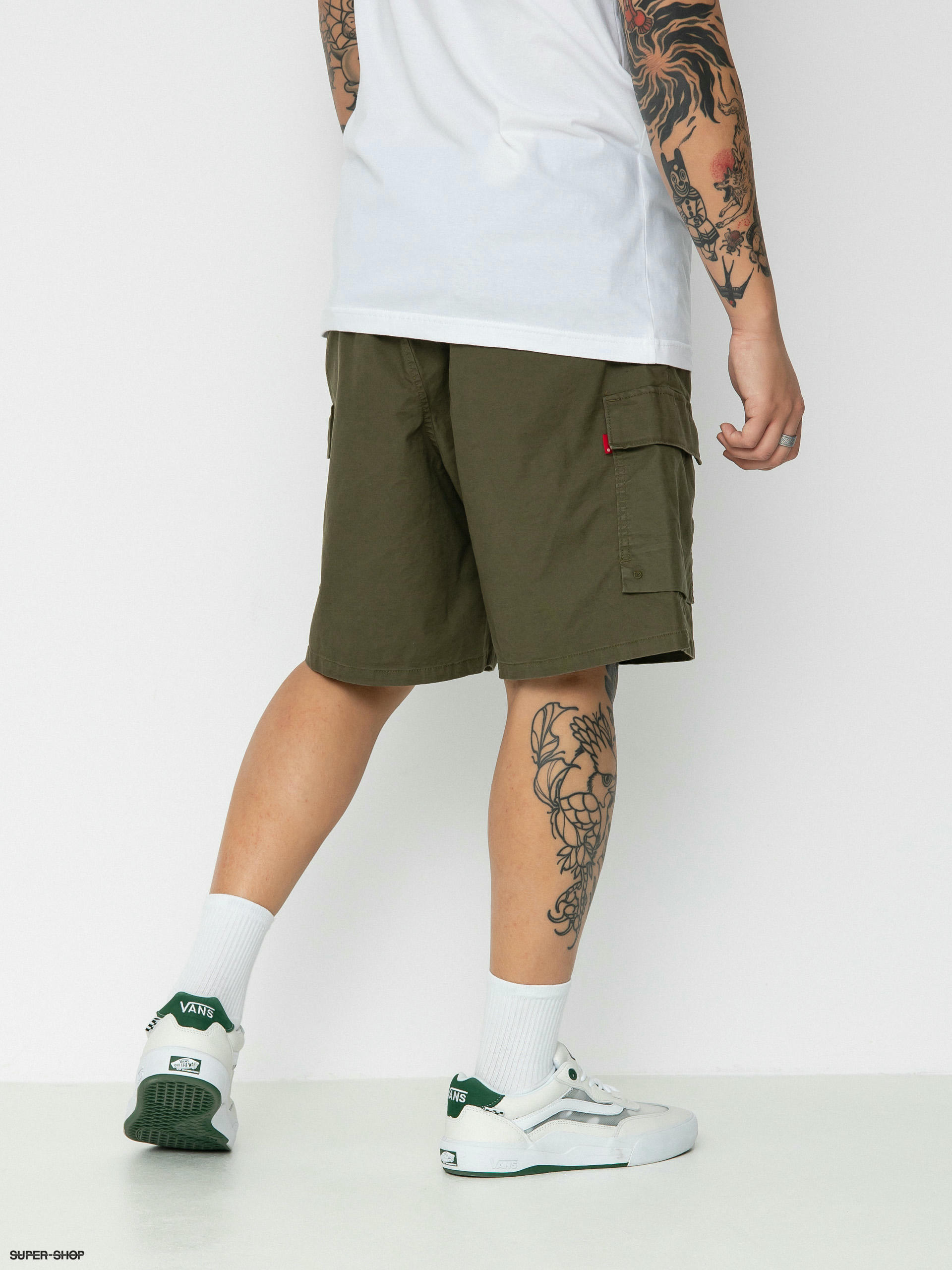 Levi's® Surplus Cargo Shorts (olive night)