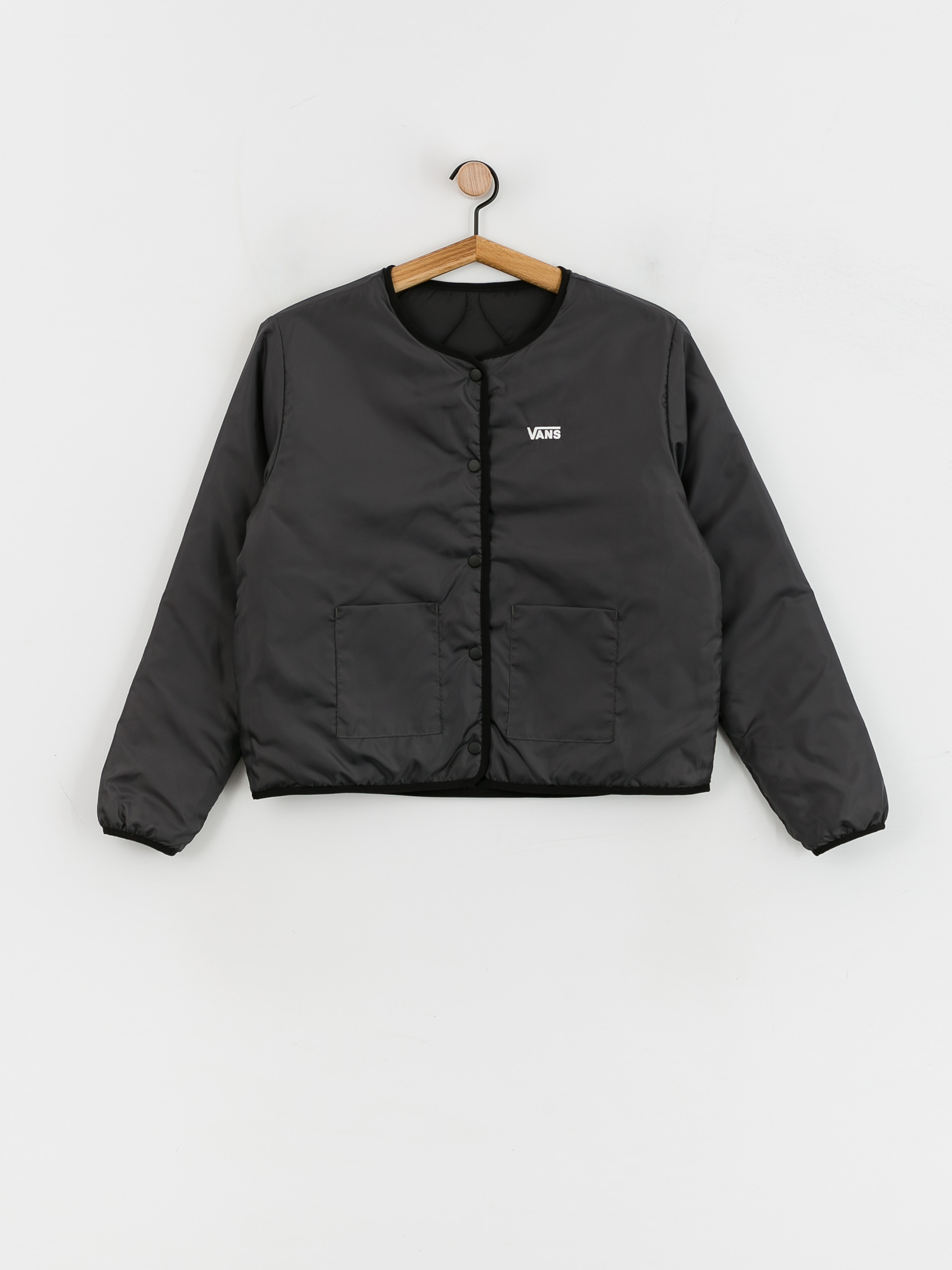 Vans Forces Reversible Liner Jacke Wmn (dusk downer black/asphalt)