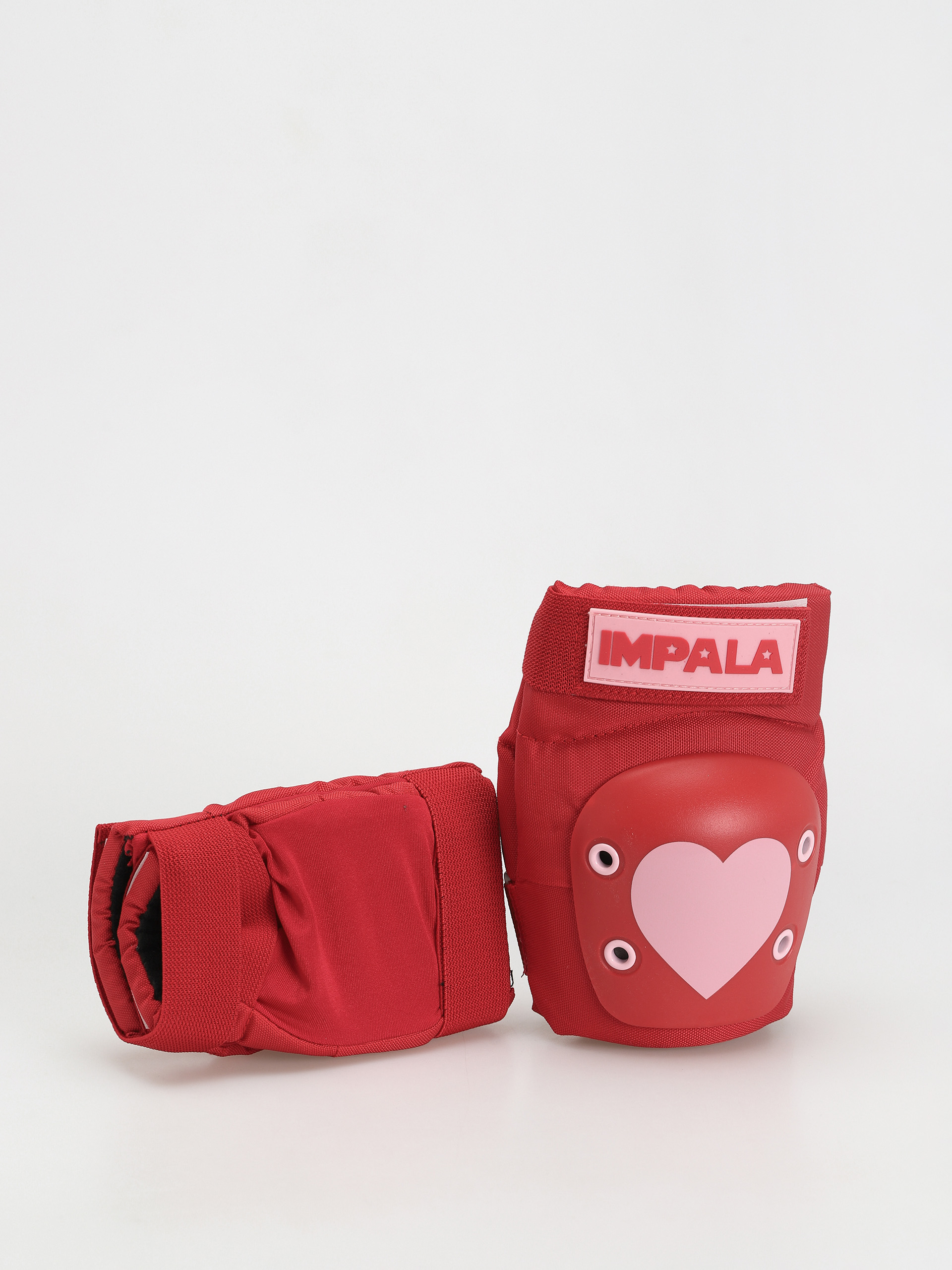 Impala Protective Set Youth Protectors Wmn (red hearts)