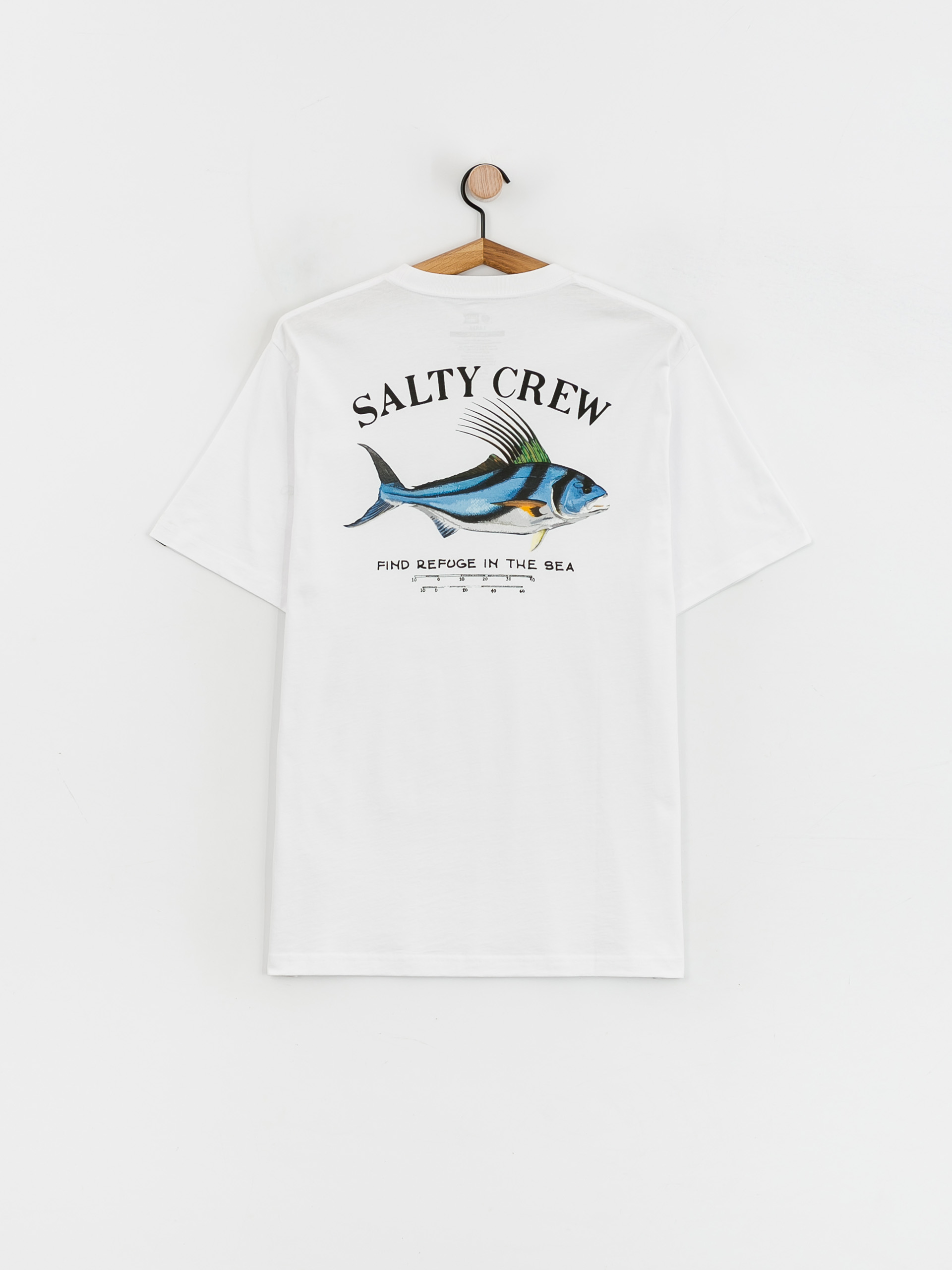 Salty Crew Rooster Premium T-shirt (white)