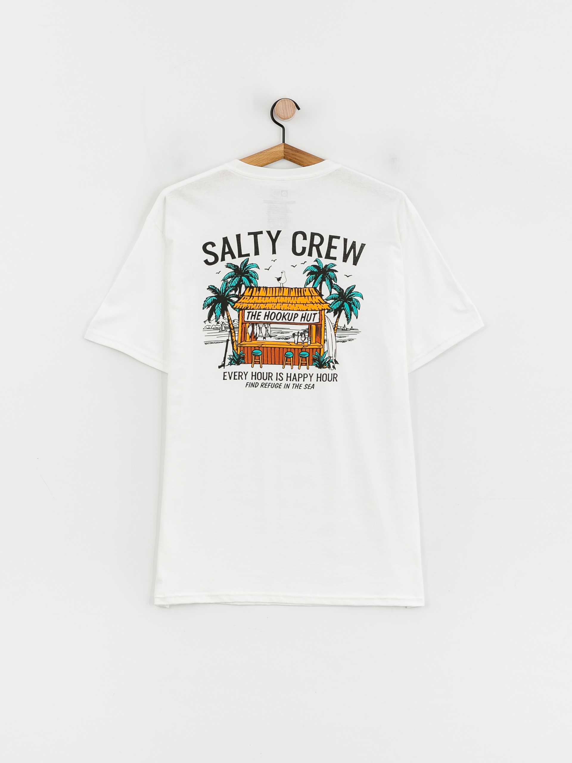 Salty Crew Salty Hut T-shirt (white)