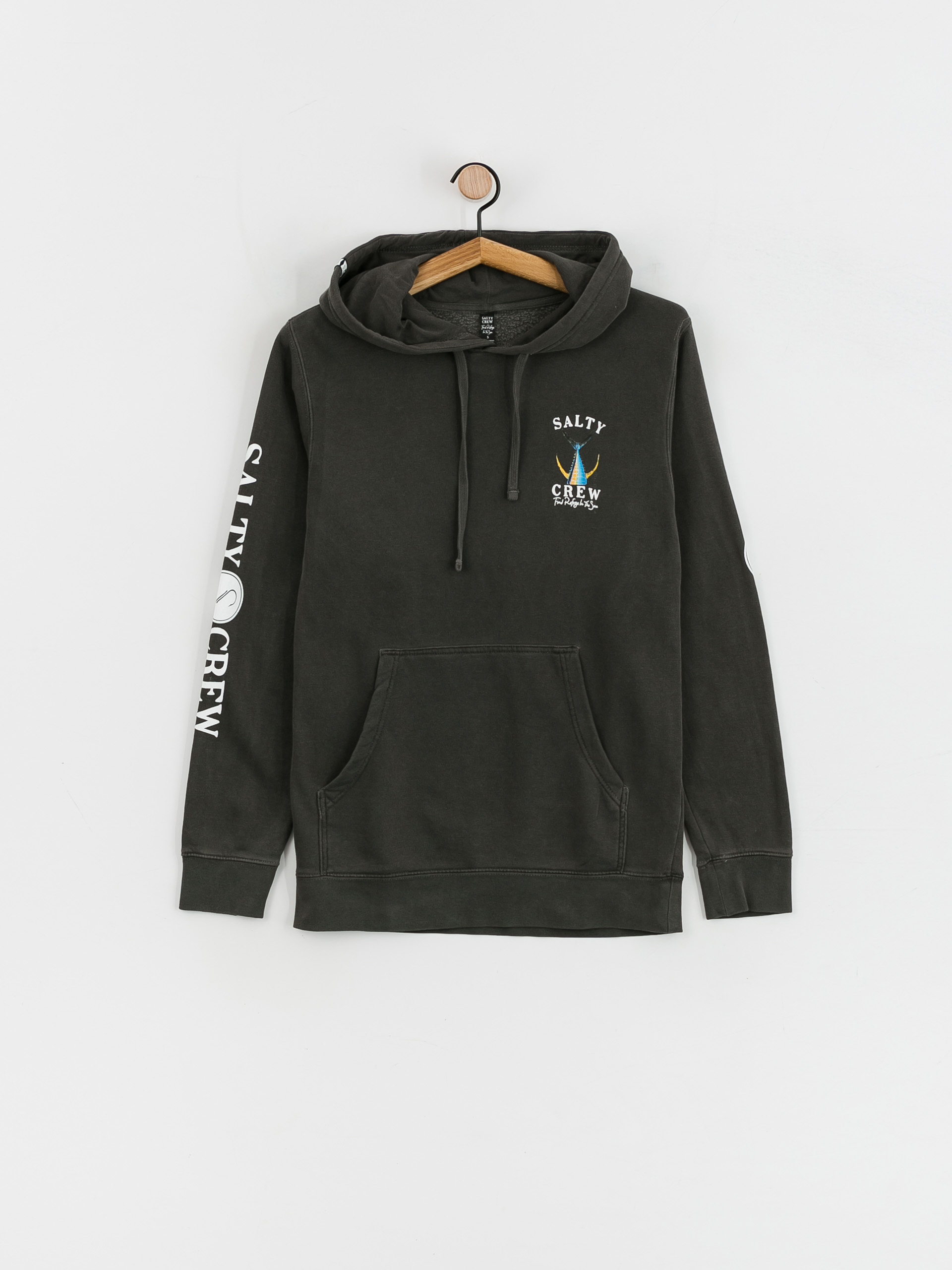 Salty Crew Tailed Boyfriend HD Hoodie Wmn (faded black)