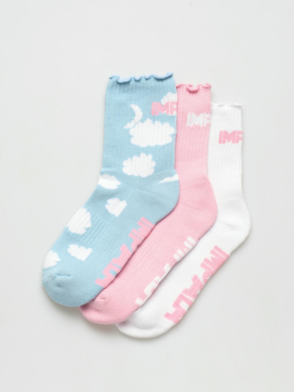 Impala Frill 3Pk Socken Wmn (starbright)