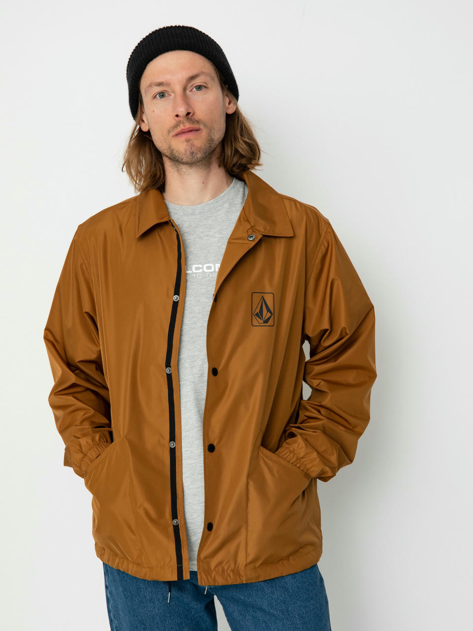 Volcom Skate Vitals Coach Jacke (rubber)