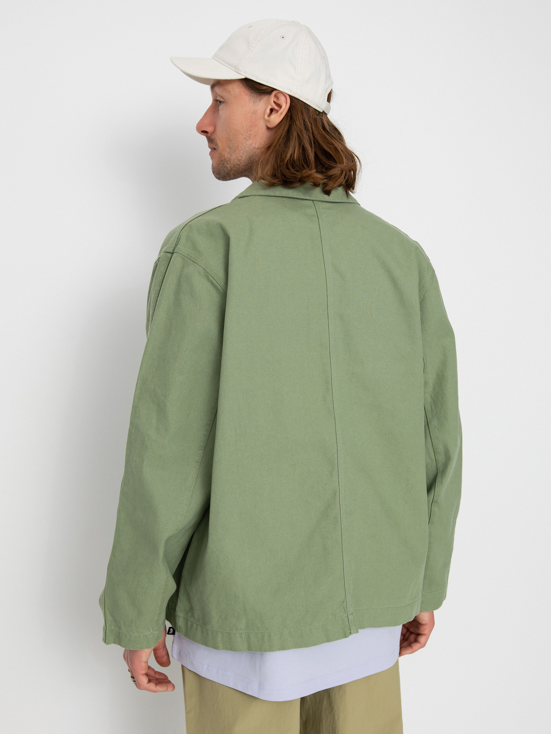 Nike SB NL Chore Coat Jacket (oil green/white)