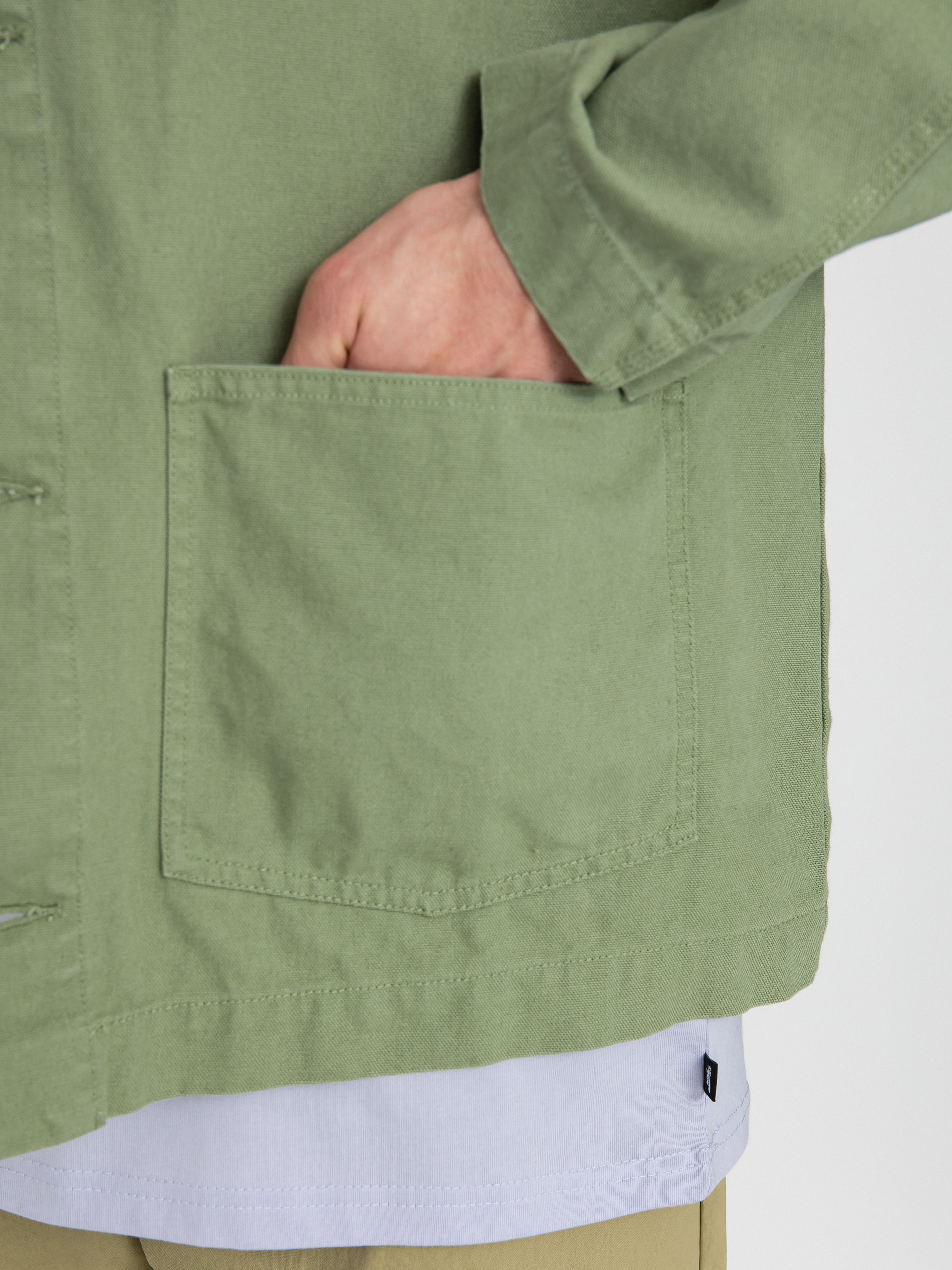 Nike SB NL Chore Coat Jacke (oil green/white)
