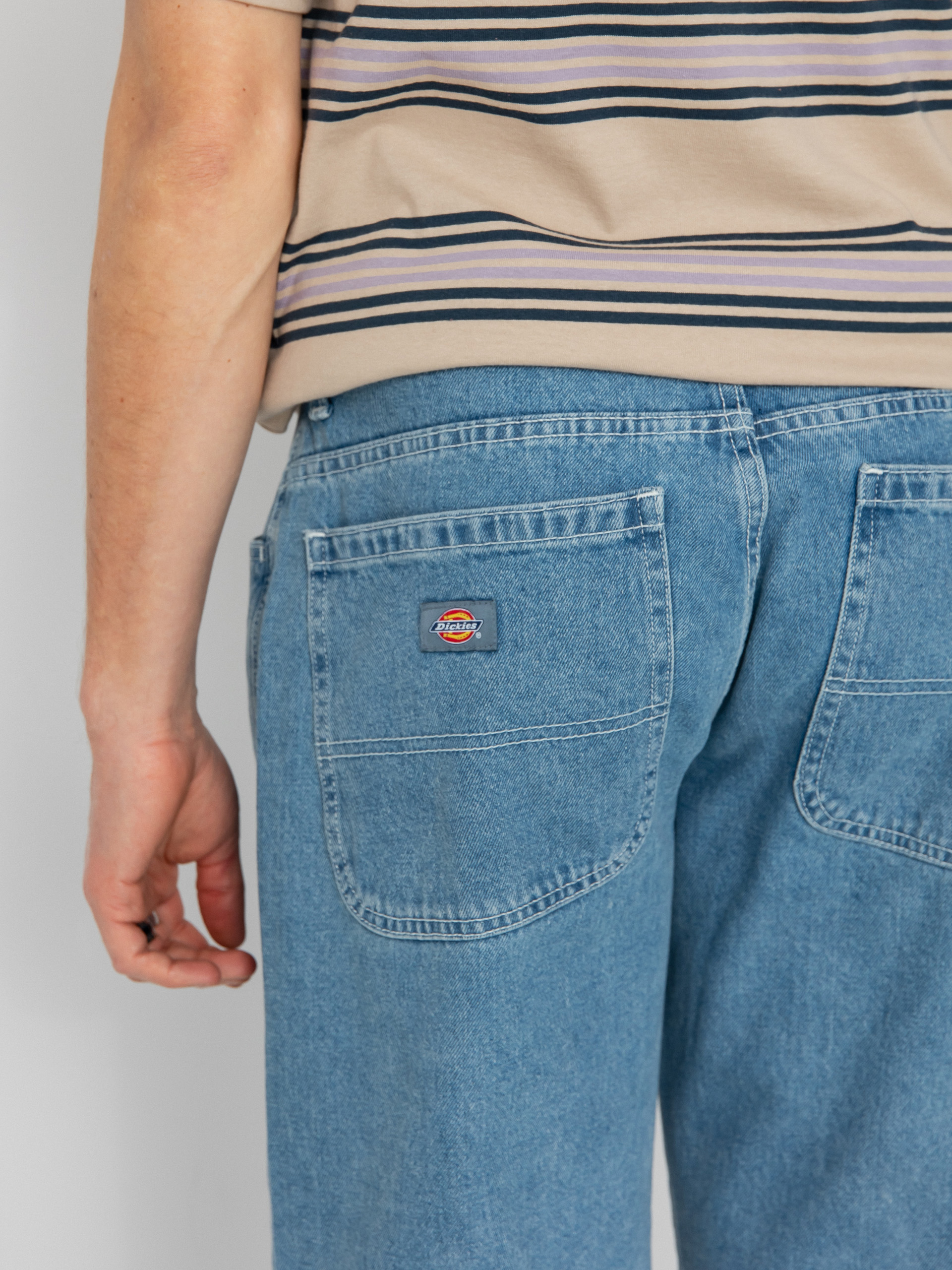 Dickies Double Knee Denim Pants (light wash)