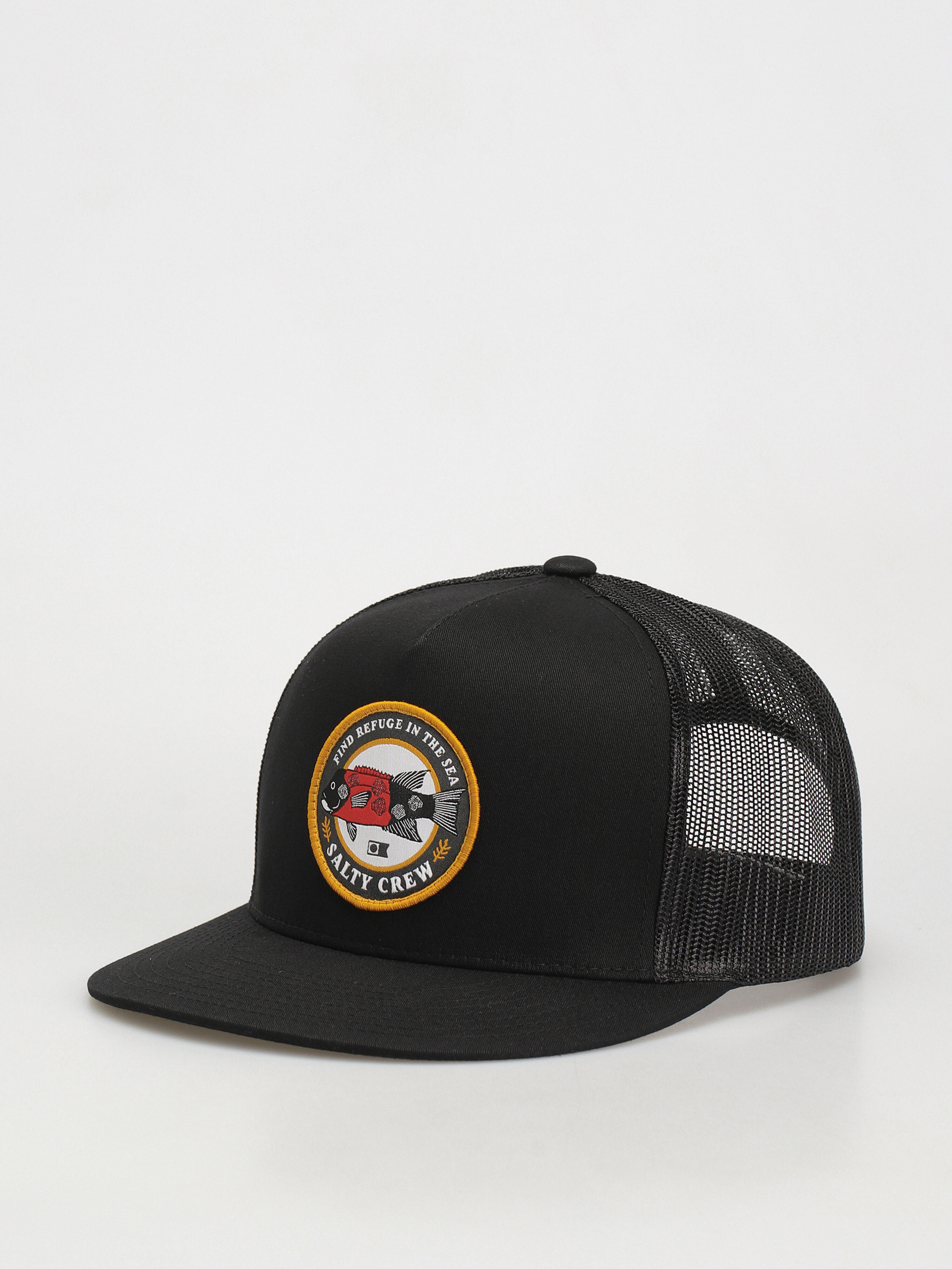 Salty Crew Sheepy Foamy Cap (black)