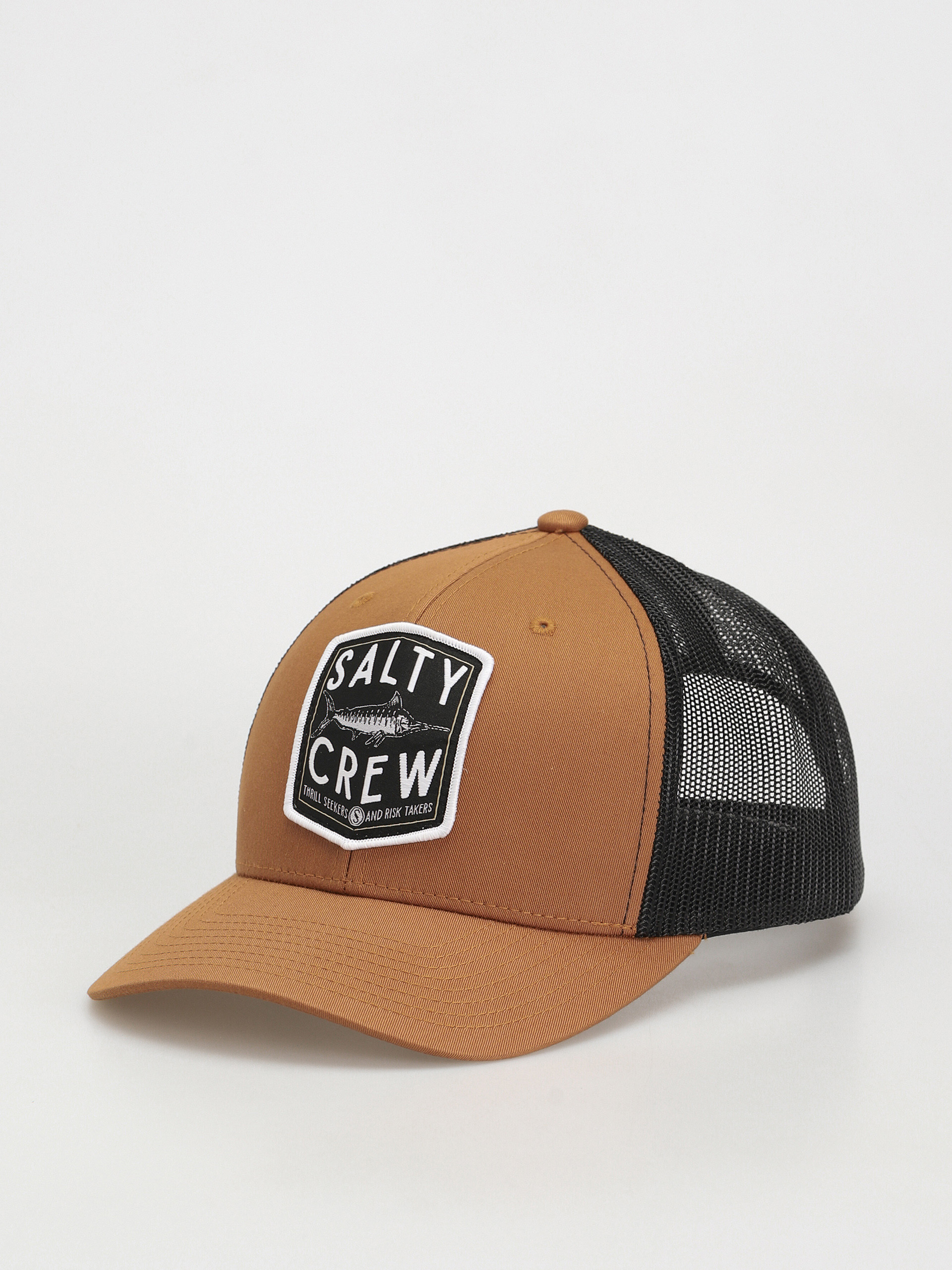 Salty Crew Fishery Retro Cap (camel black)