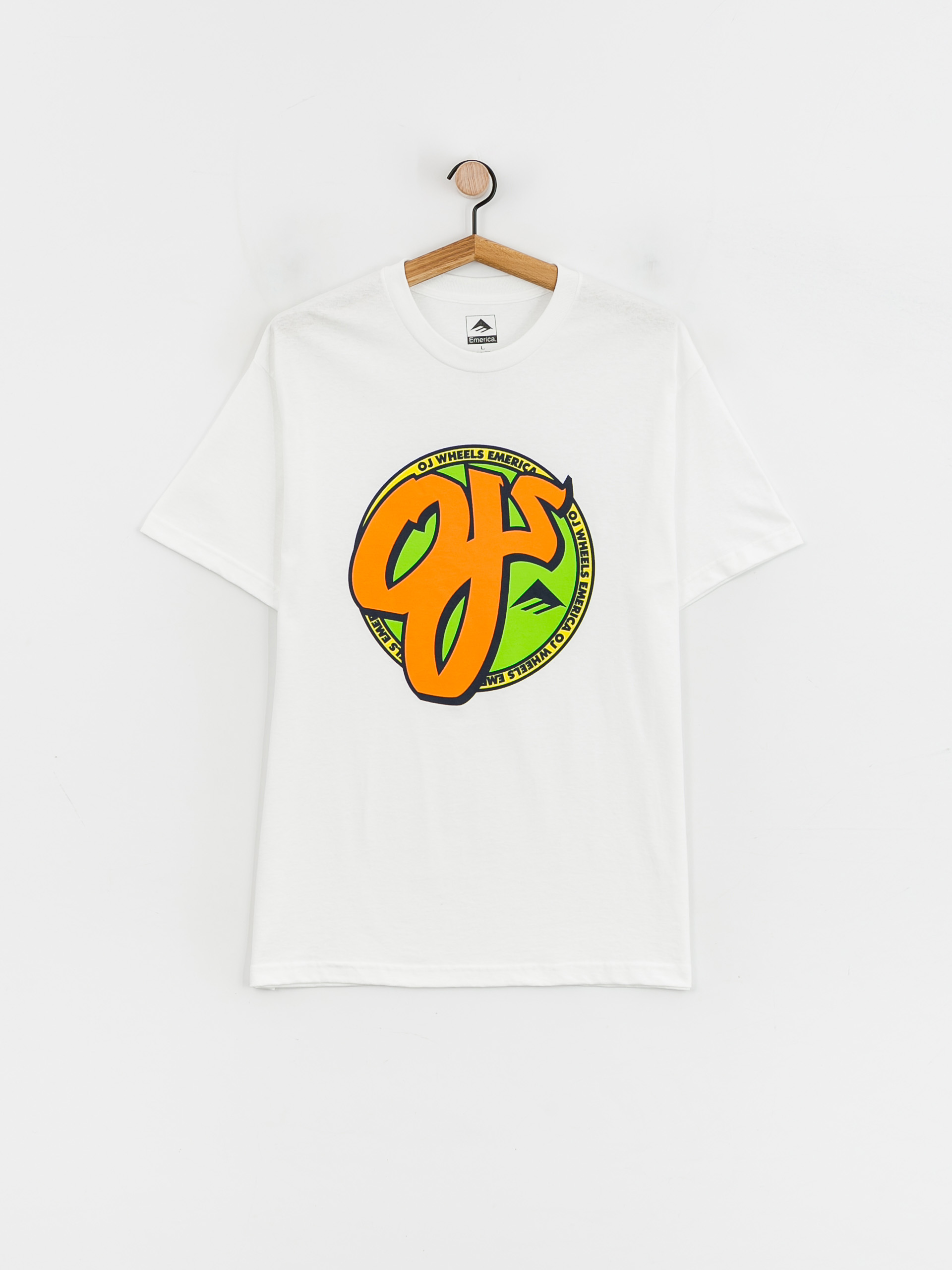 Emerica Oj Circle T-shirt (white)