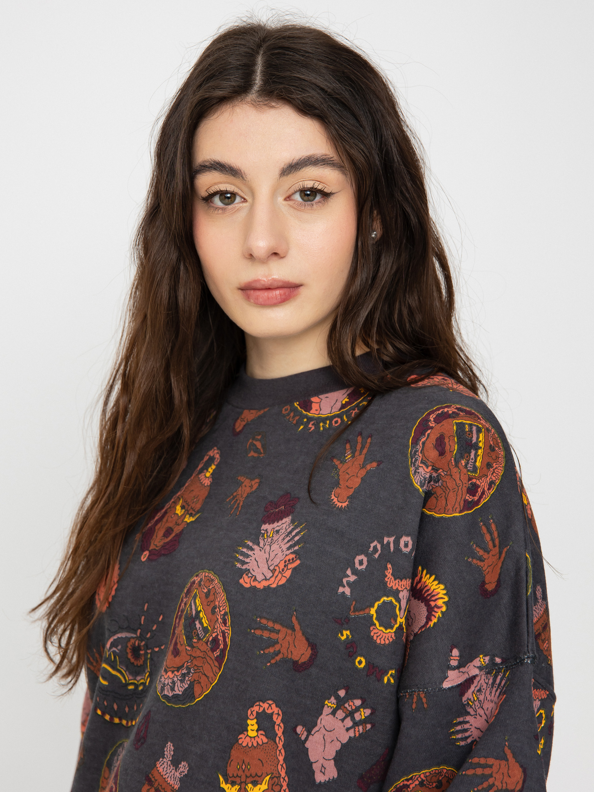 Volcom Connected Minds Sweatshirt Wmn (black)