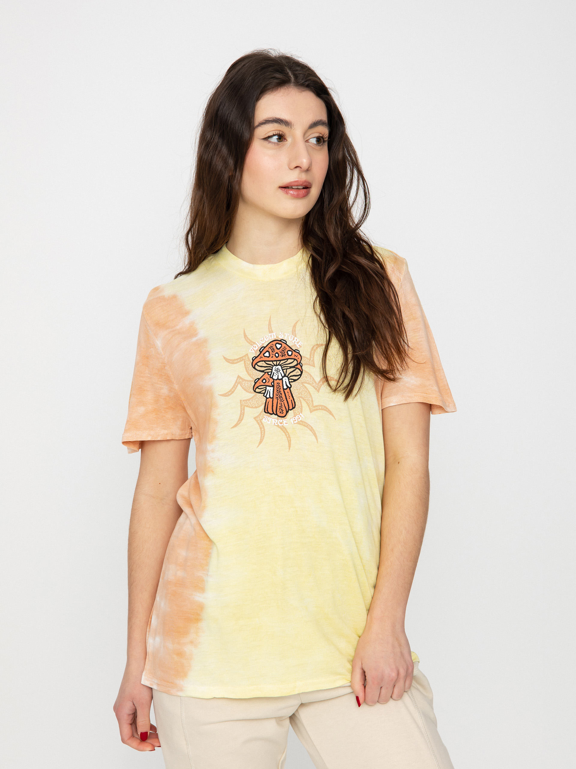 Volcom Tern N Bern T-shirt Wmn (citron)