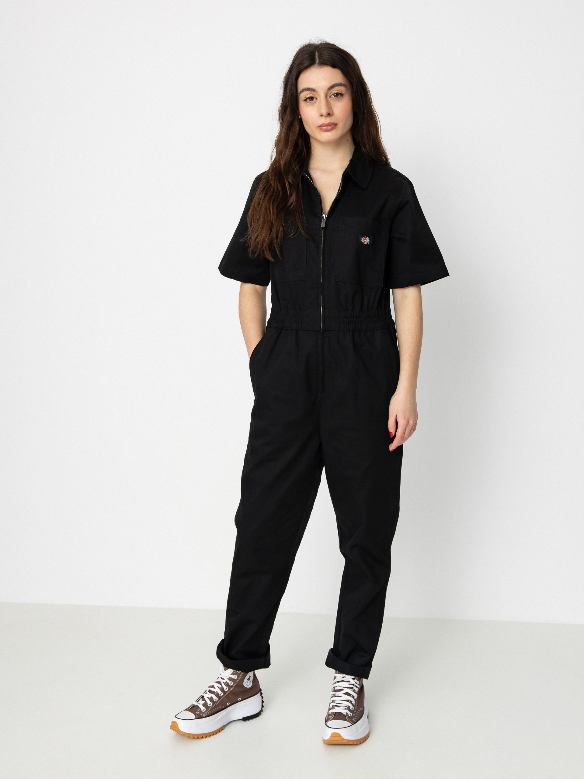 Dickies black best sale overalls womens