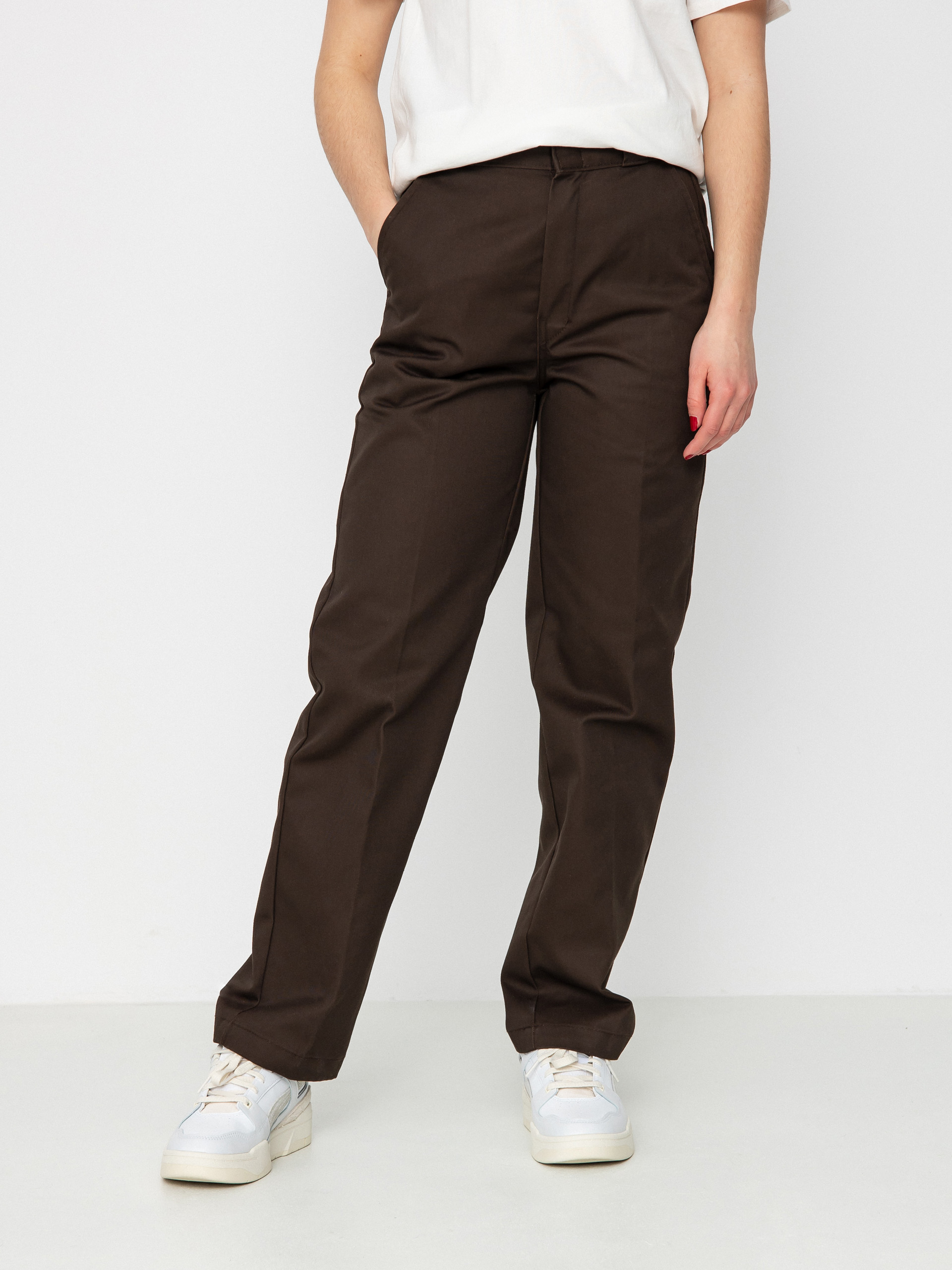 Dickies Elizaville Hose Wmn (dark brown)