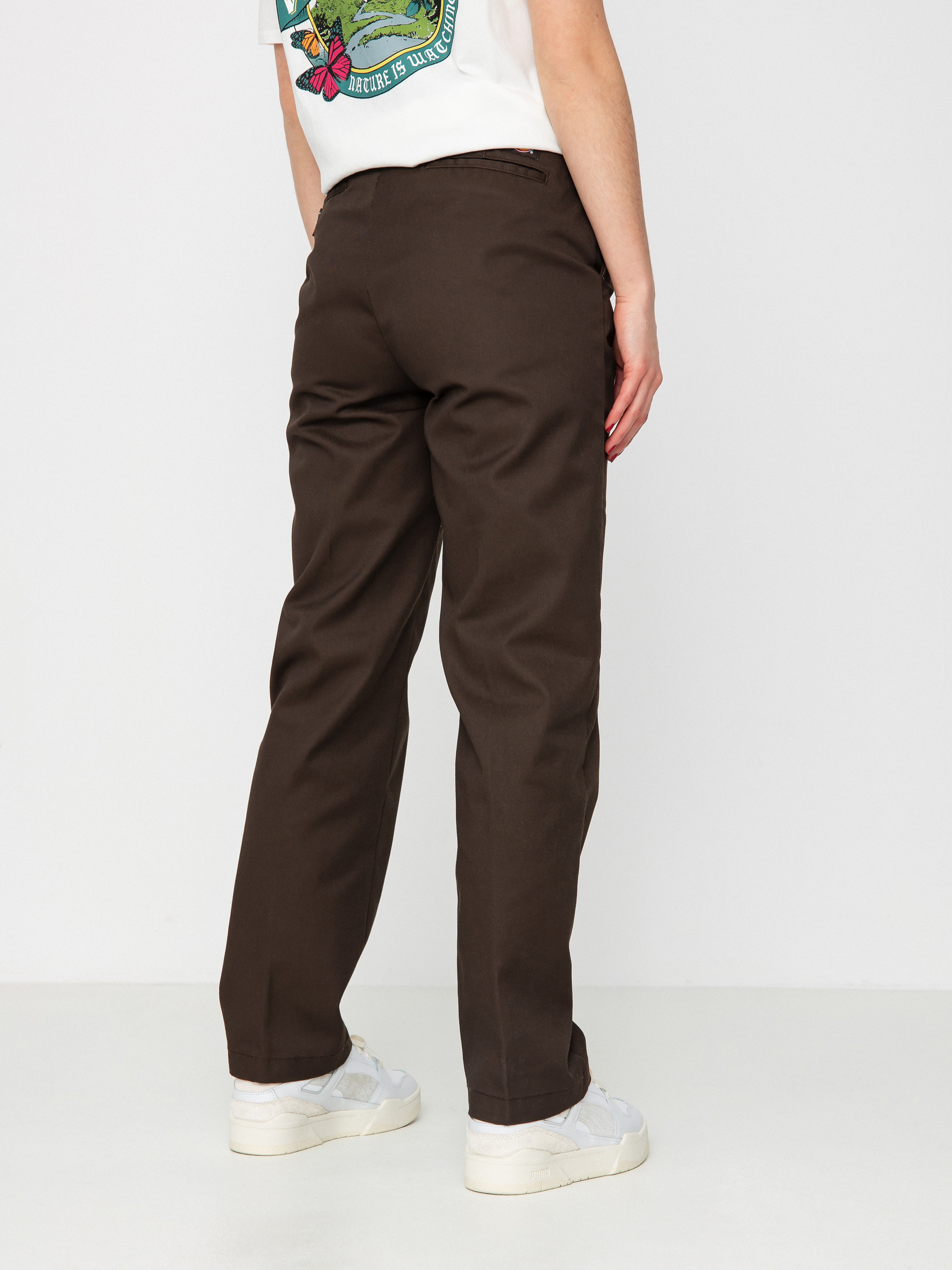 Dickies Elizaville Hose Wmn (dark brown)