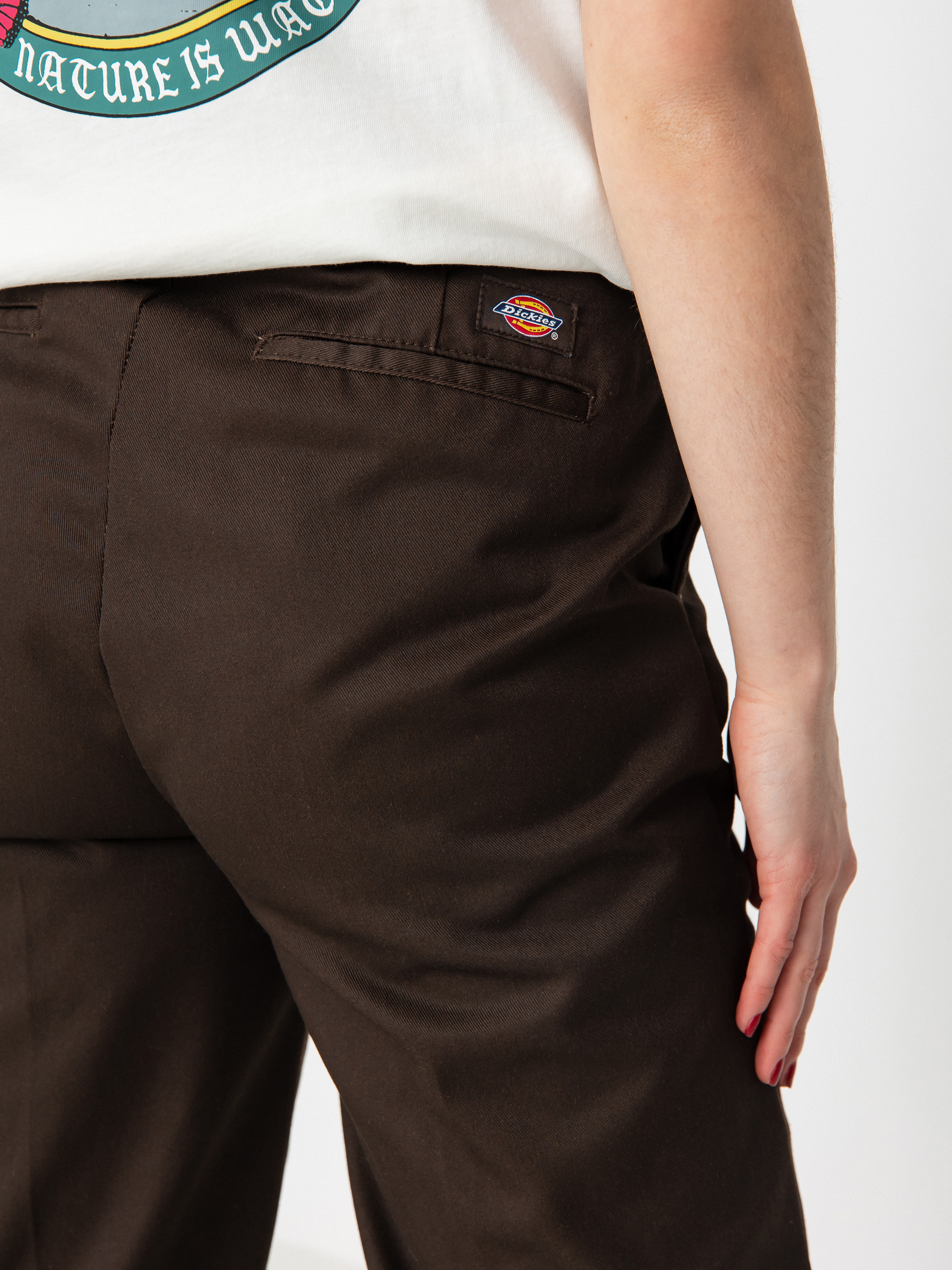 Dickies Elizaville Pants Wmn - brown (dark brown)